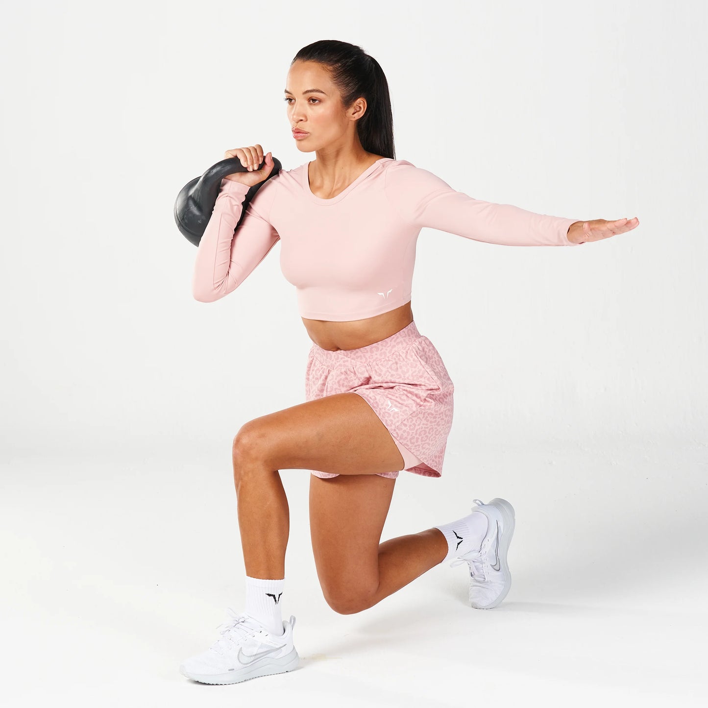 Warrior Crop Top 2.0 - Pale Mauve