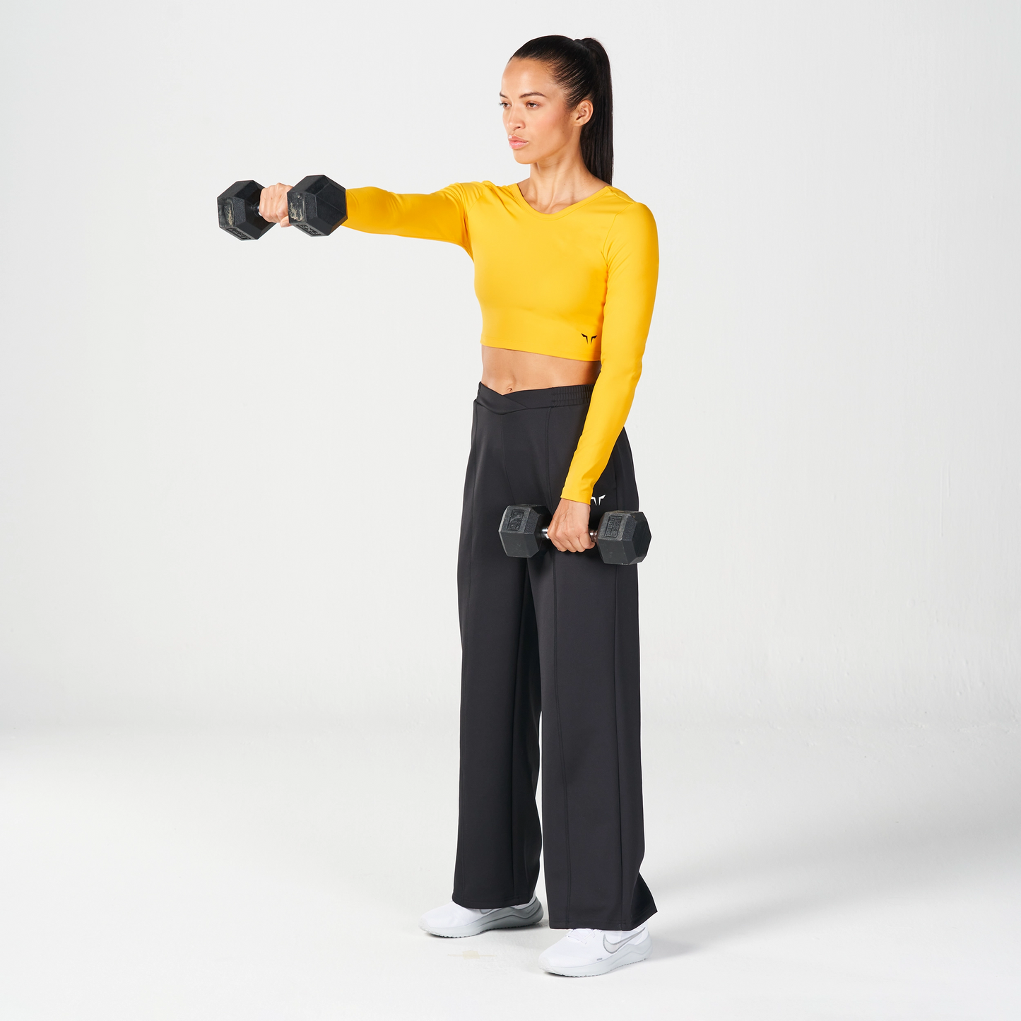 Warrior Crop Top 2.0 - Sun Yellow