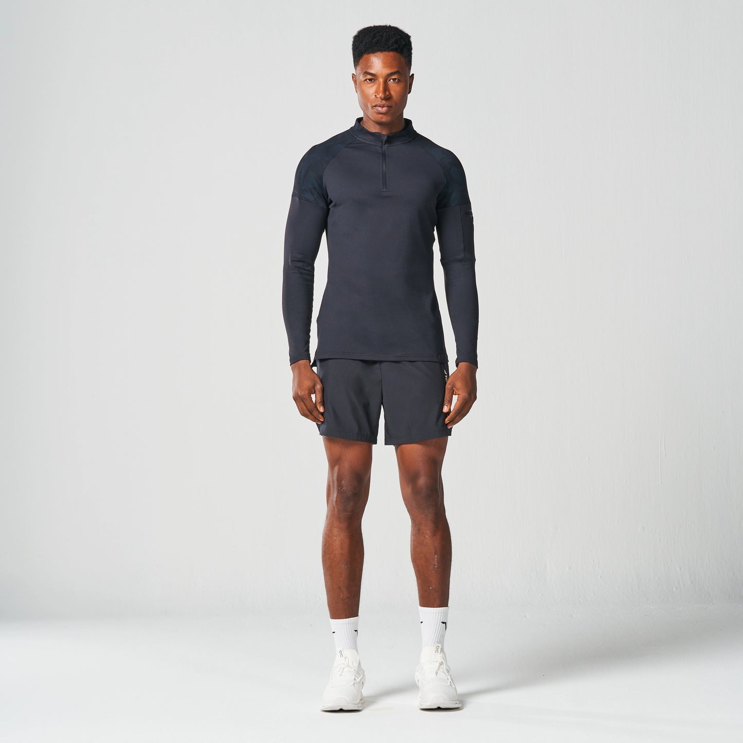 Evolve Running Top 2.0 - Black Print