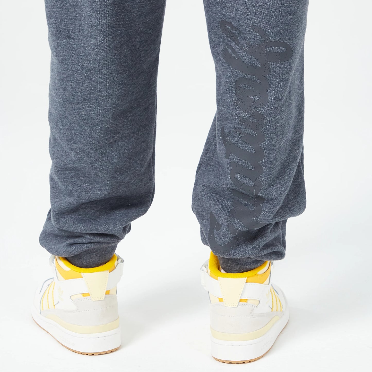Retrograde Plush Joggers - Black Marl