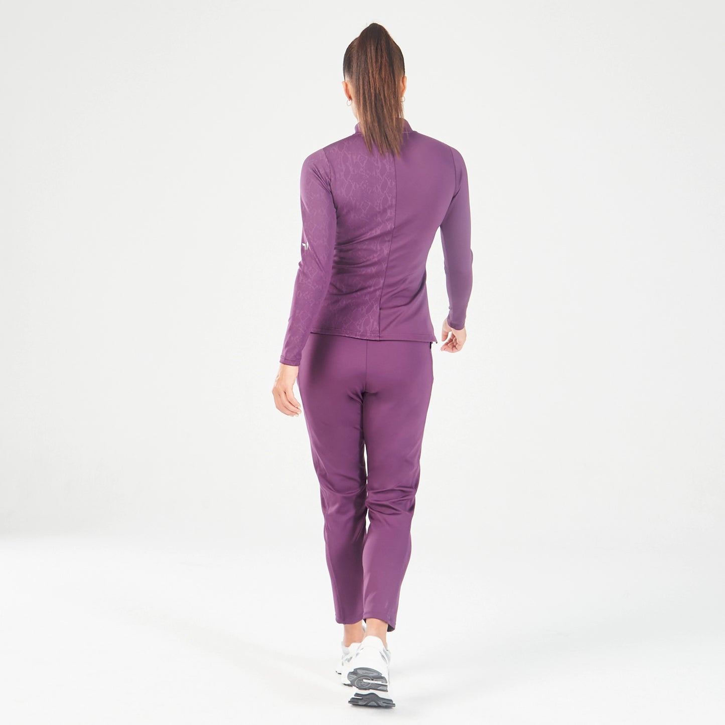 squatwolf-workout-clothes-half-serpent-track-top-shadow-purple-gym-t-shirts-for-women