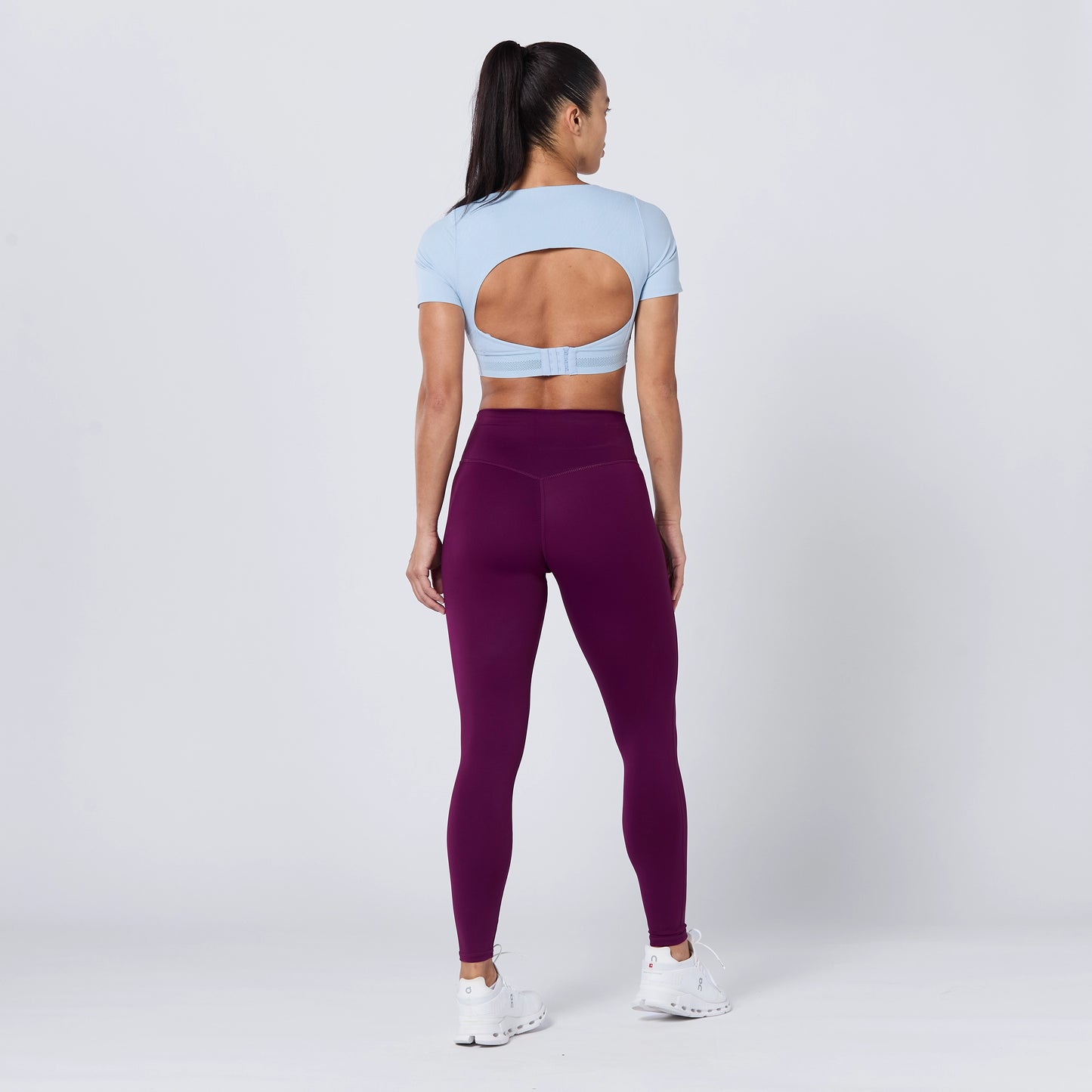 High Impact Anti-Slip Bra Top - Skyway