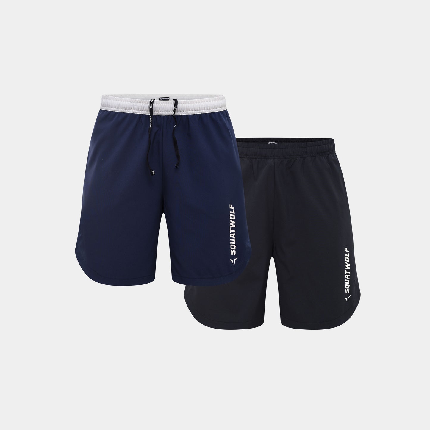 7” Warrior Shorts 2.0 2 pack – Black & Navy |