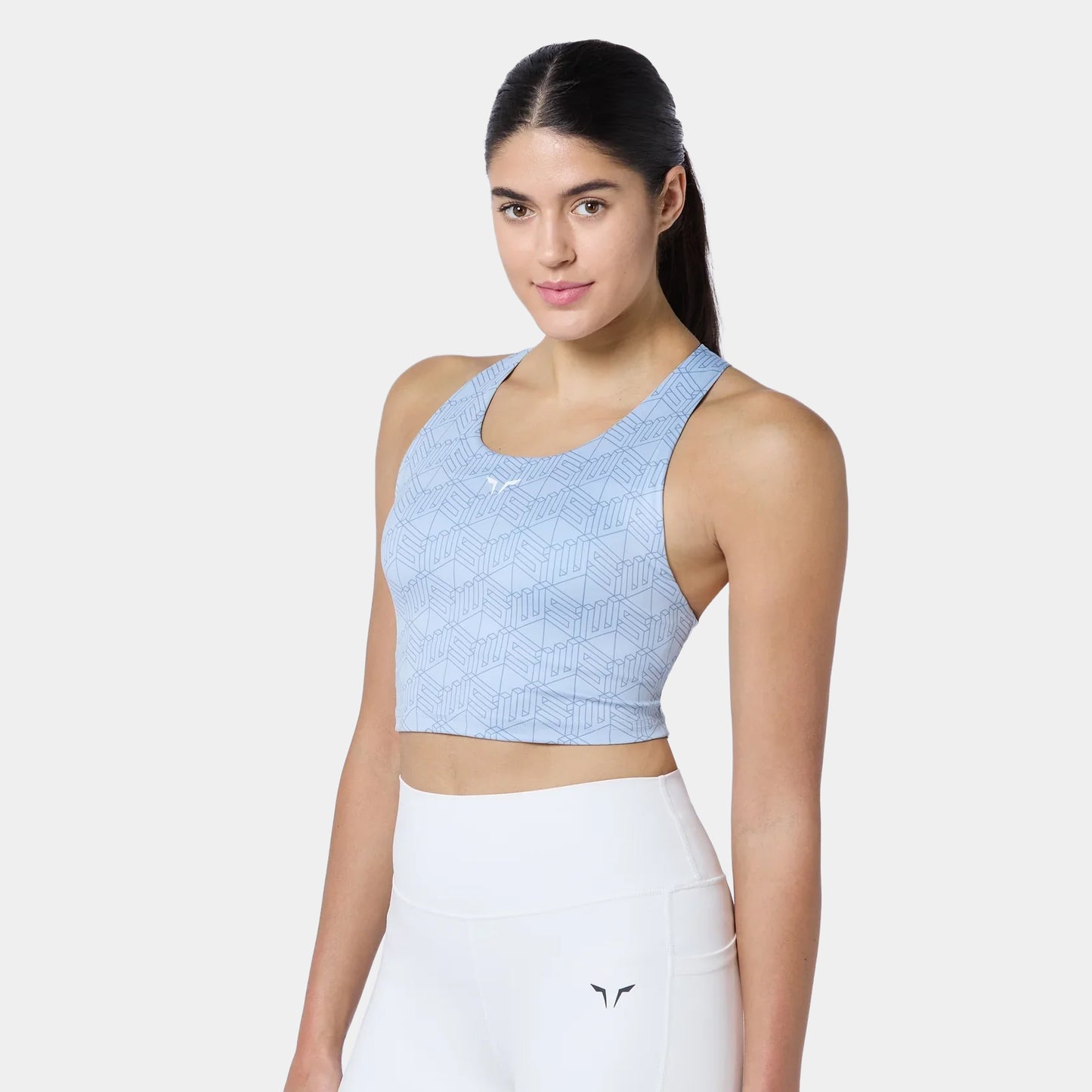 Racer Back Brami - Skyway Print