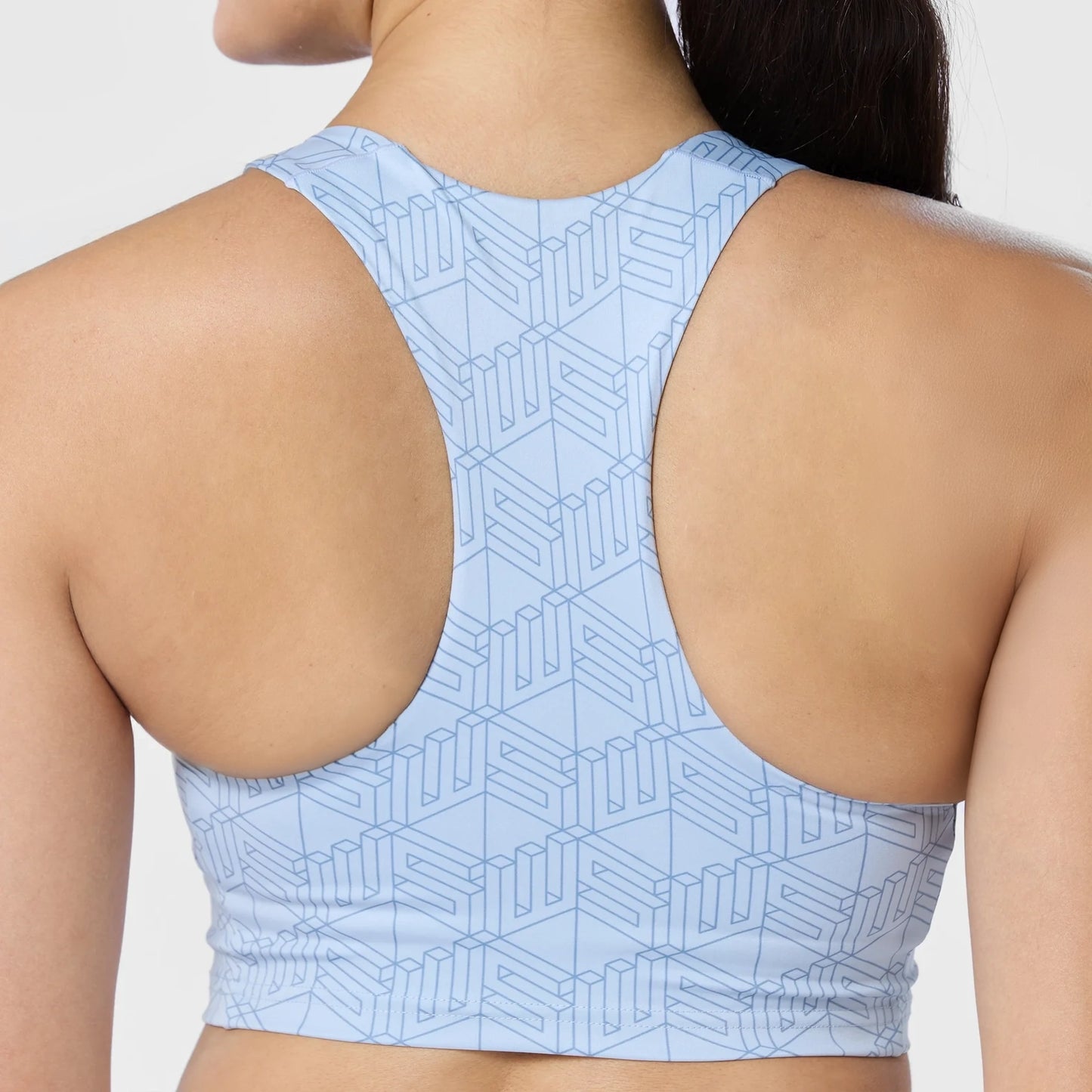 Racer Back Brami - Skyway Print
