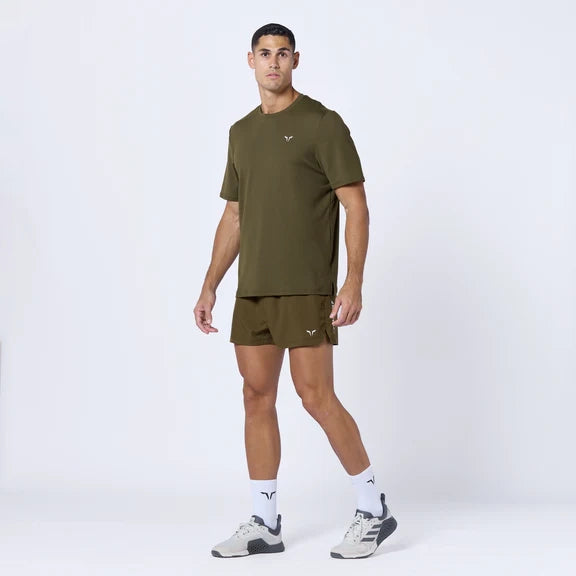 شورت فاونديشن 3"- زيتوني داكن