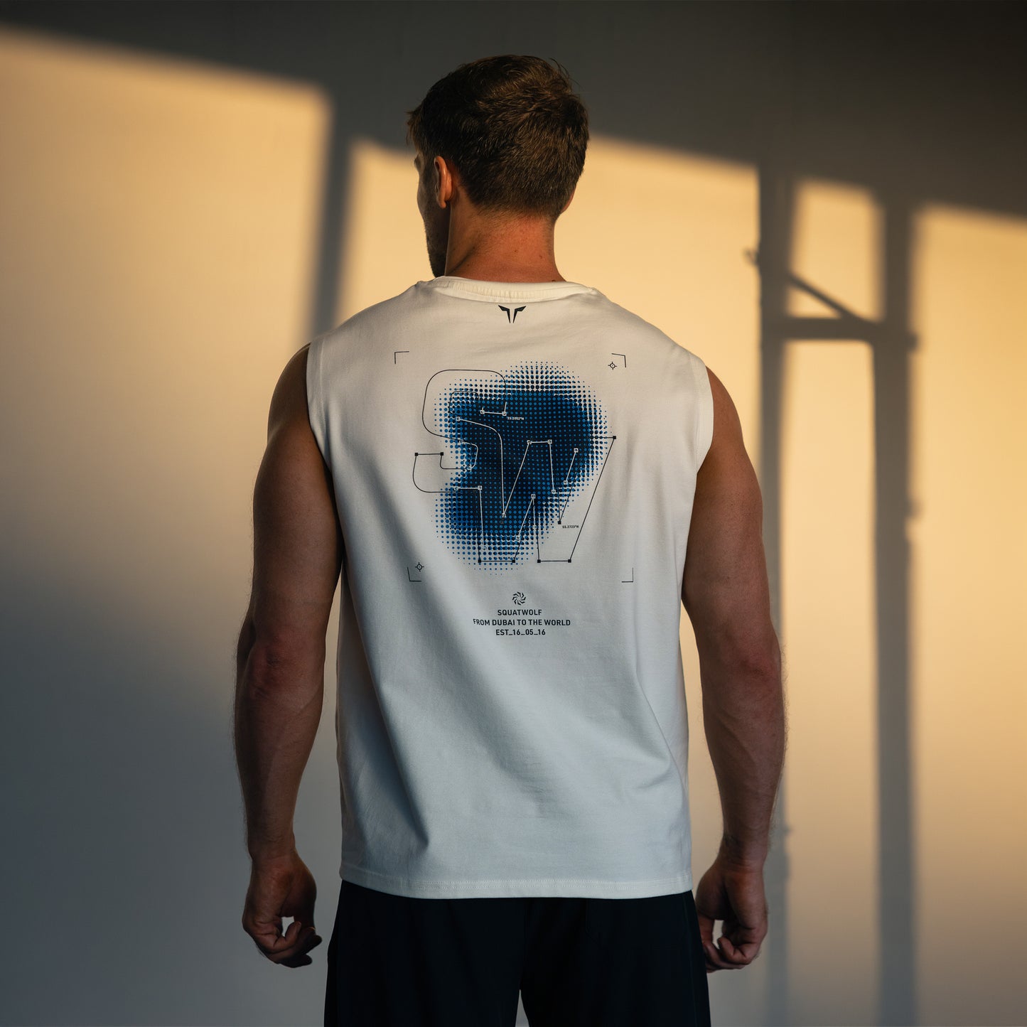 Motion Graphic Tank - Pearl White