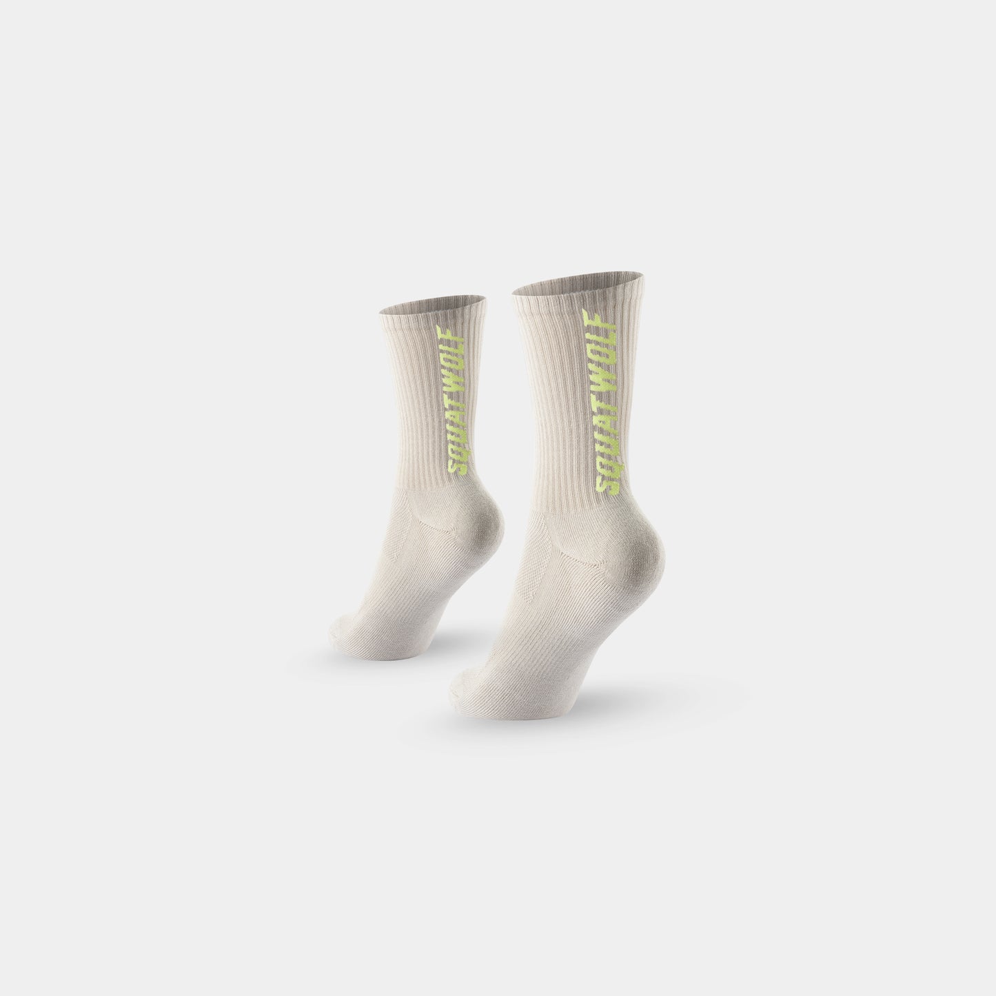Wordmark Crew Socks 3 Pack - Silver Lining