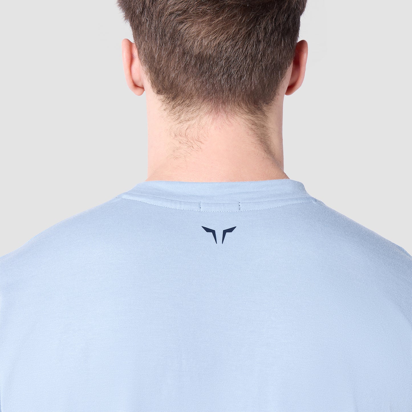 تيشيرت بامب كوفر فضفاض - أزرق سماوي