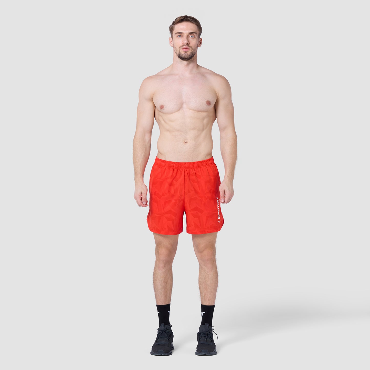 Warrior 5" Shorts 2.0 - Orange.Com Dot Camo