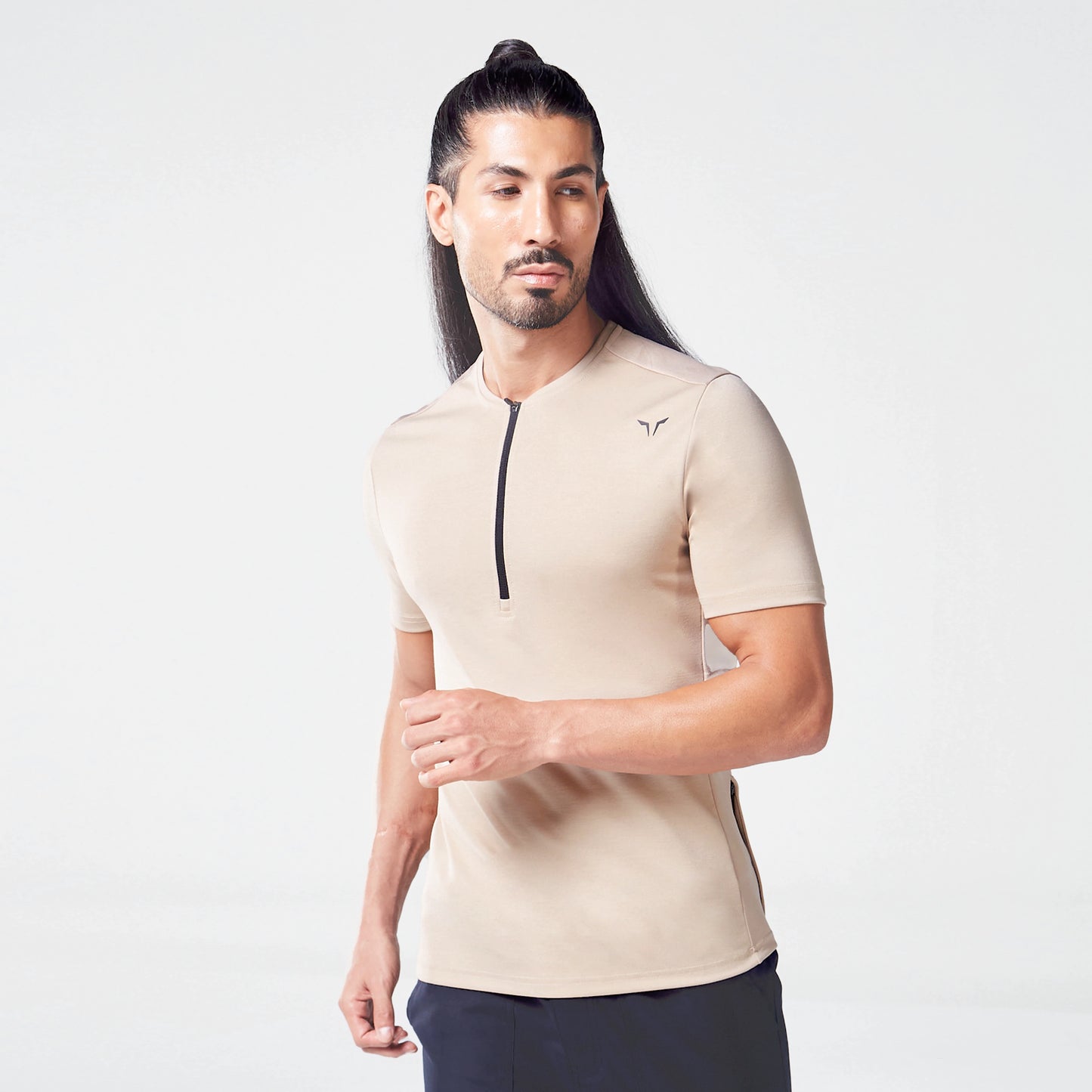 Code Zipped Urban T-shirt - Cobblestone