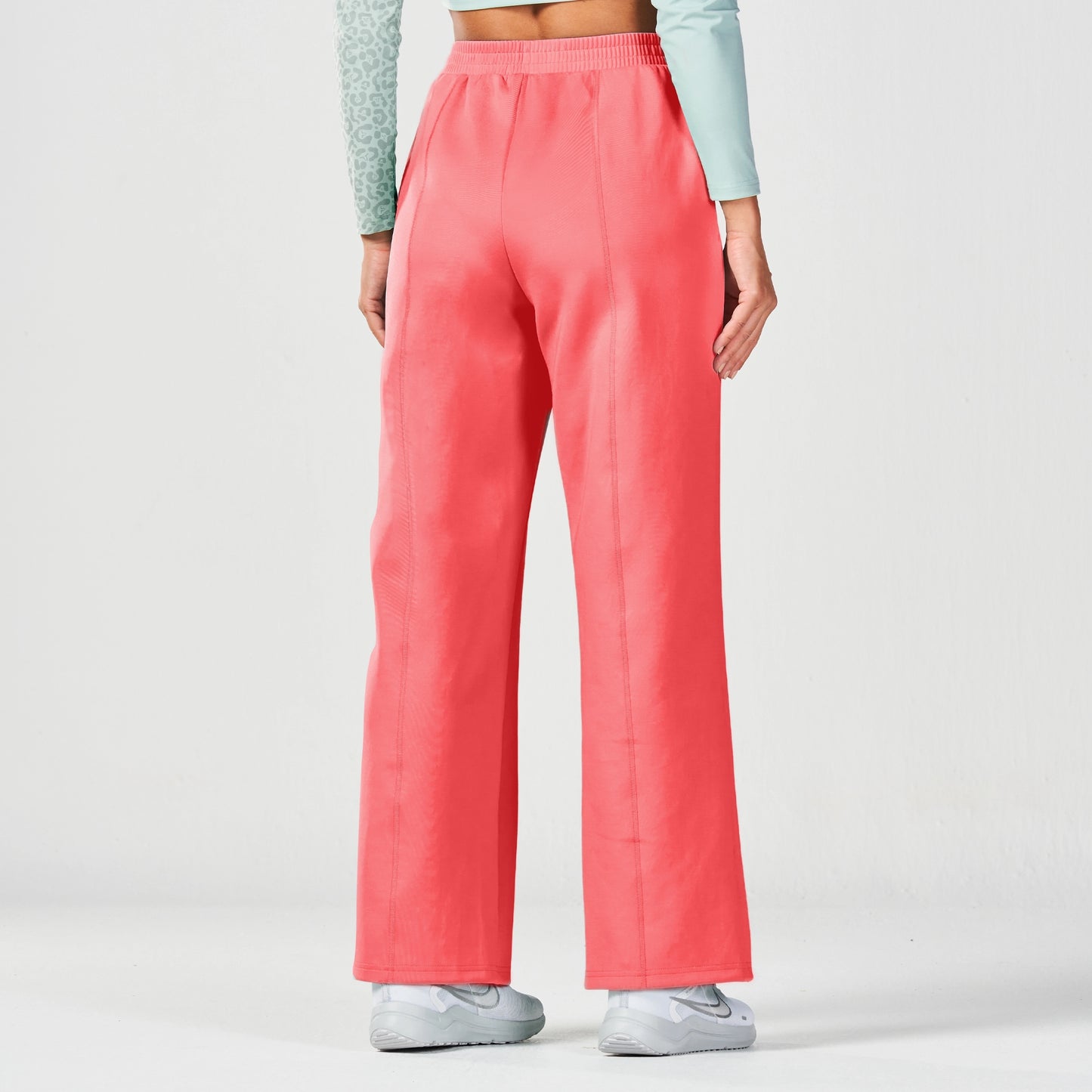 Crossover Straight Pants - Cayenne