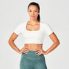 High Impact Built-In Bra Top - Black