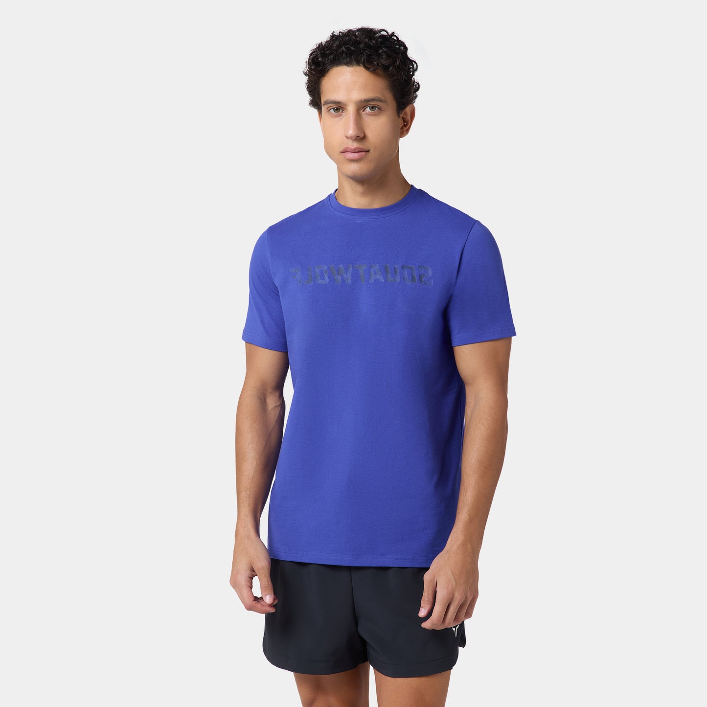 Reverse Wordmark Regular T-shirt - Clematis Blue