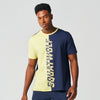 Split Logo T-shirt - Skyway & Navy