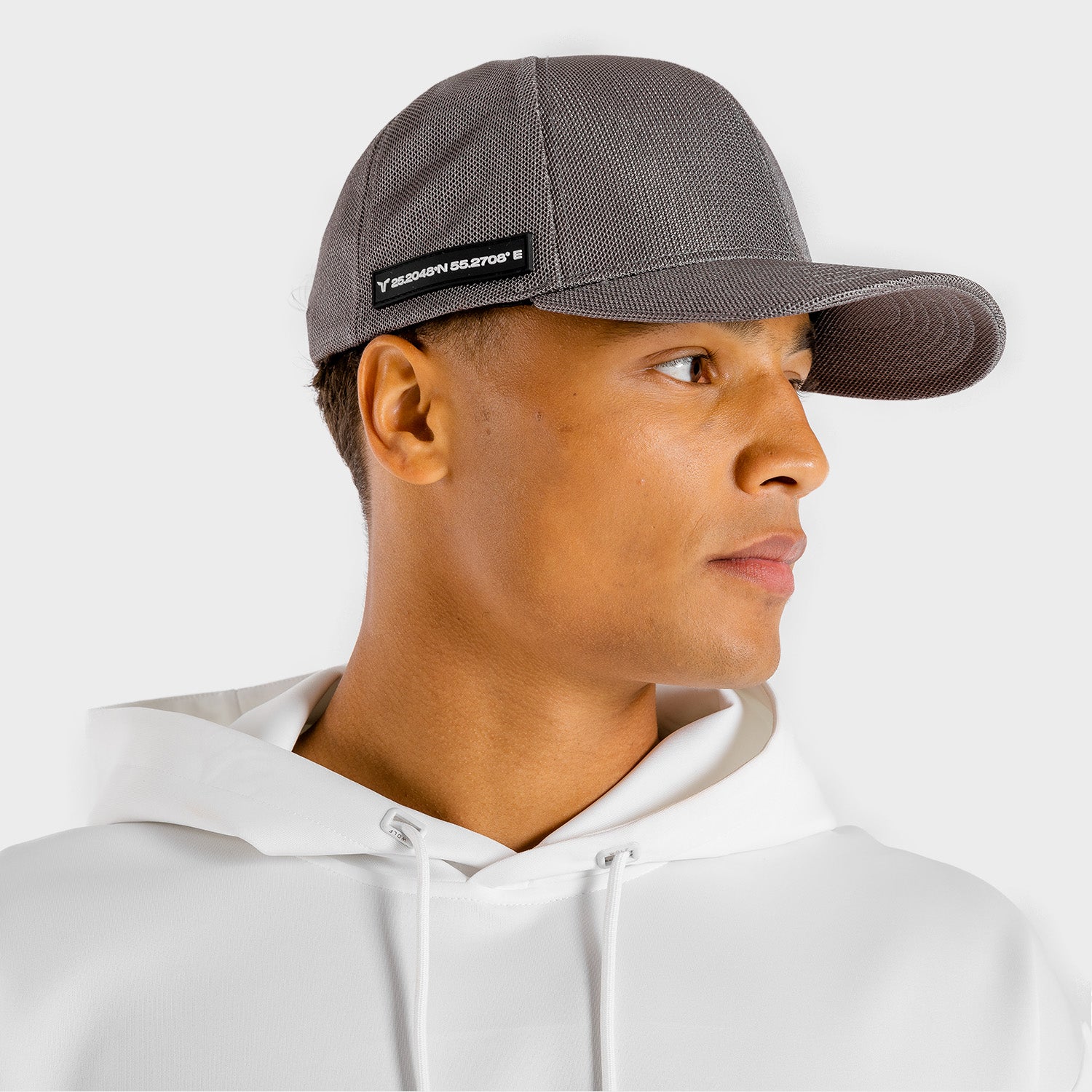 squatwolf-workout-shirts-for-men-primal-baseball-cap-silver-gym-wear