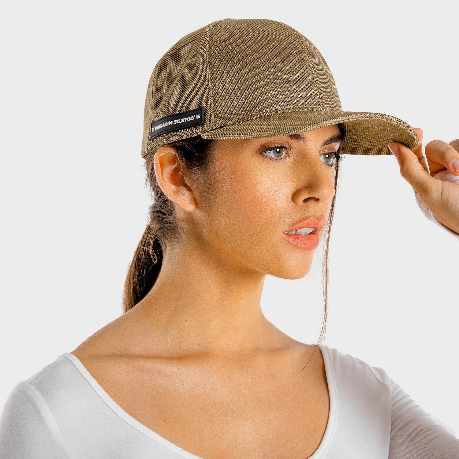 squatwolf-gym-cap-for-women-primal-baseball-cap-bronze-workout-clothes