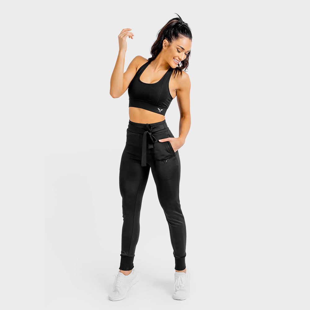 squatwolf-gym-pants-for-women-she-wolf-do-knot-joggers-black-workout-clothes