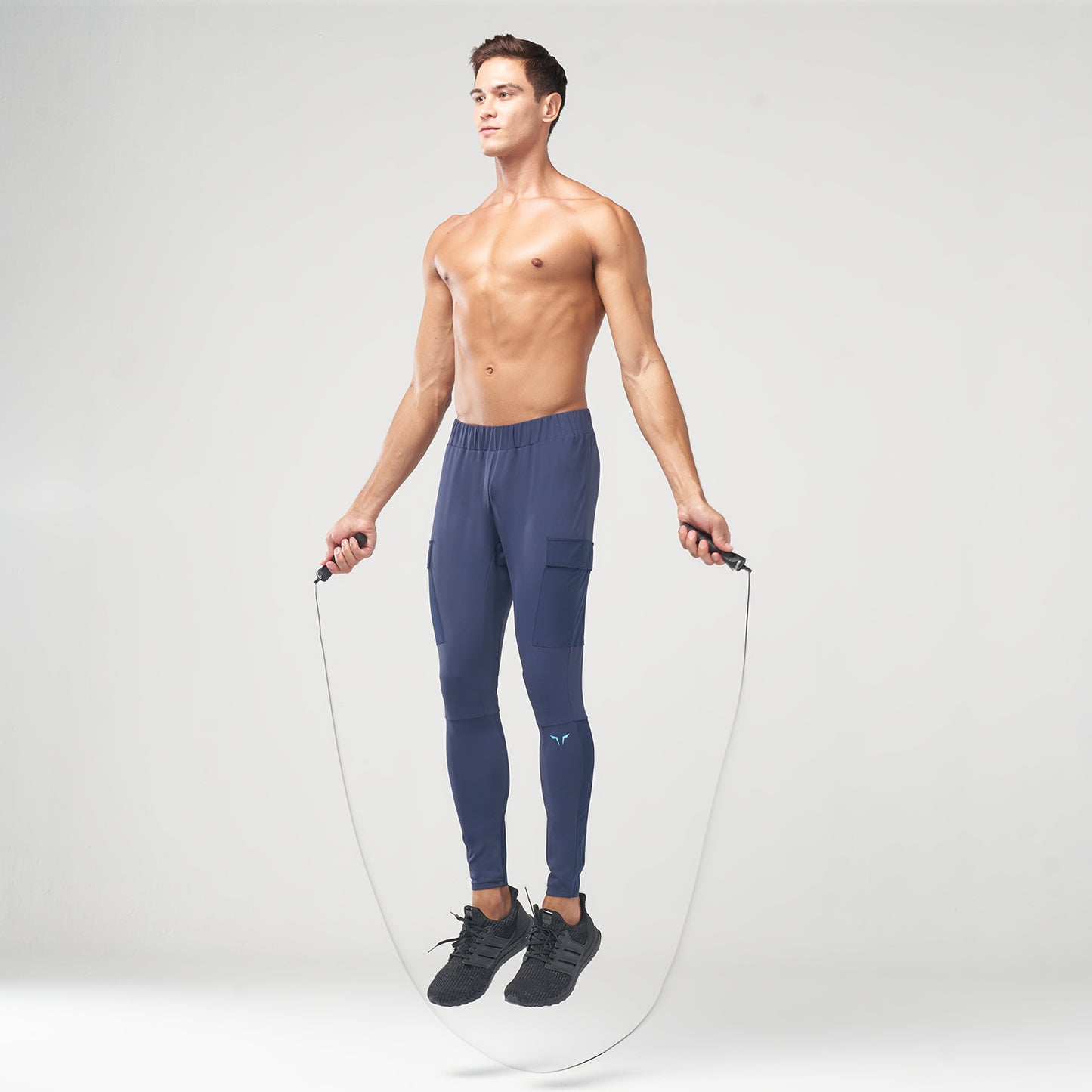 squatwolf-gym-wear-code-cargo-running-tights-blue-workout-tights-for-men