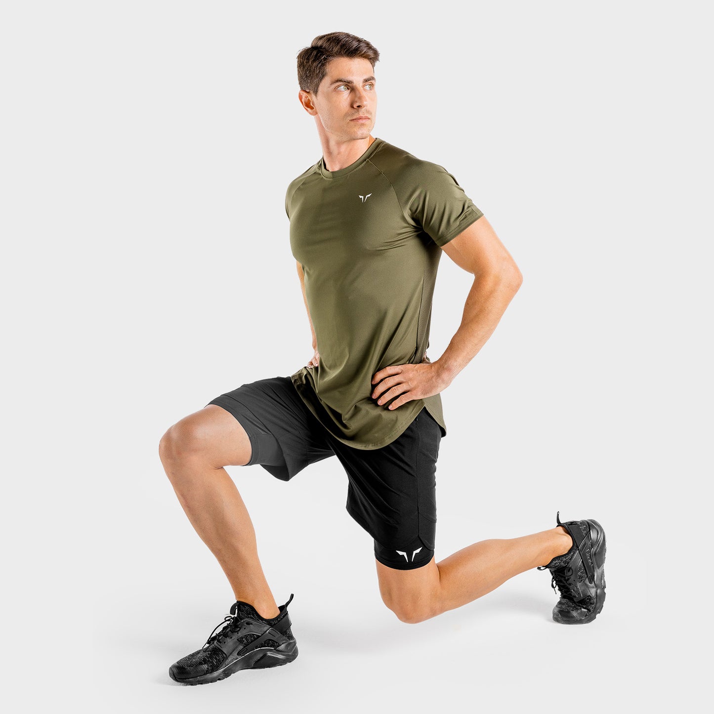 squatwolf-gym-wear-limitless-razor-tee-khaki-workout-shirts-for-men