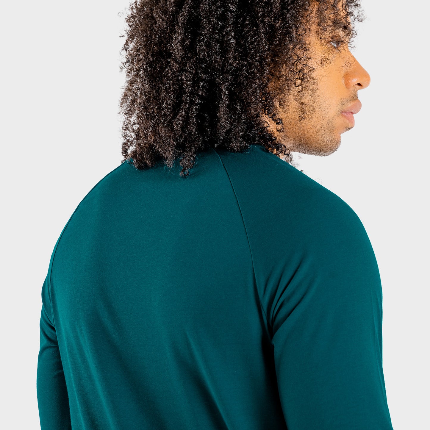 squatwolf-workout-shirts-for-men-primal-long-sleeve-tee-teal-gym-wear