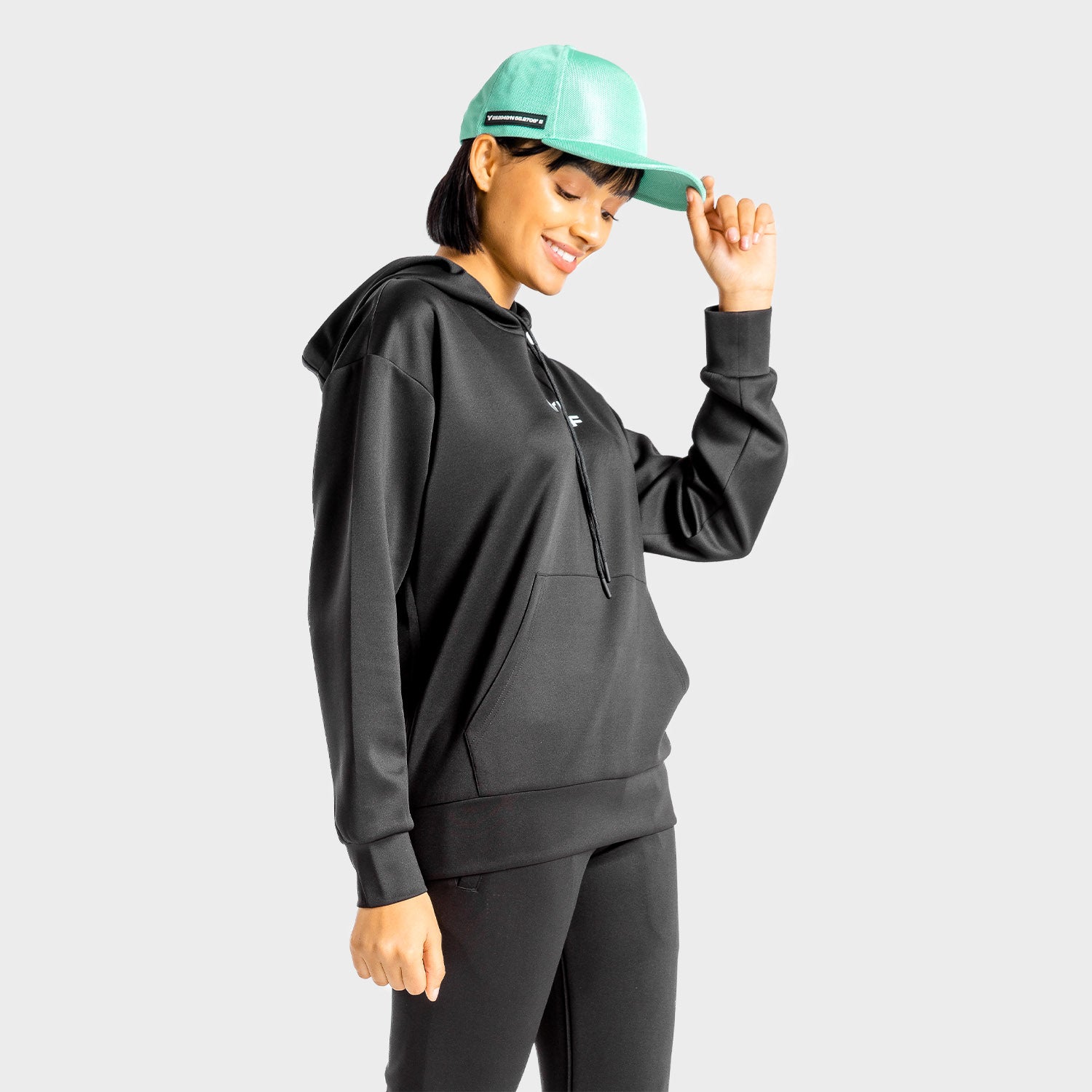 squatwolf-workout-cap-for-men-primal-baseball-cap-turquoise-gym-wear