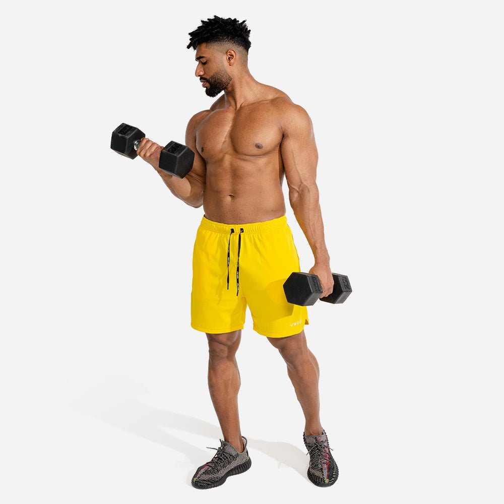 squatwolf-workout-short-for-men-evolve-gym-shorts-yellow-gym-wear