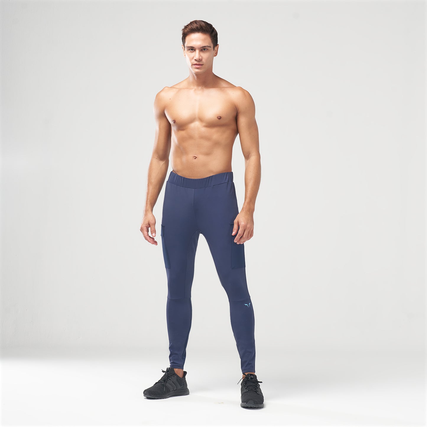 squatwolf-gym-wear-code-cargo-running-tights-blue-workout-tights-for-men