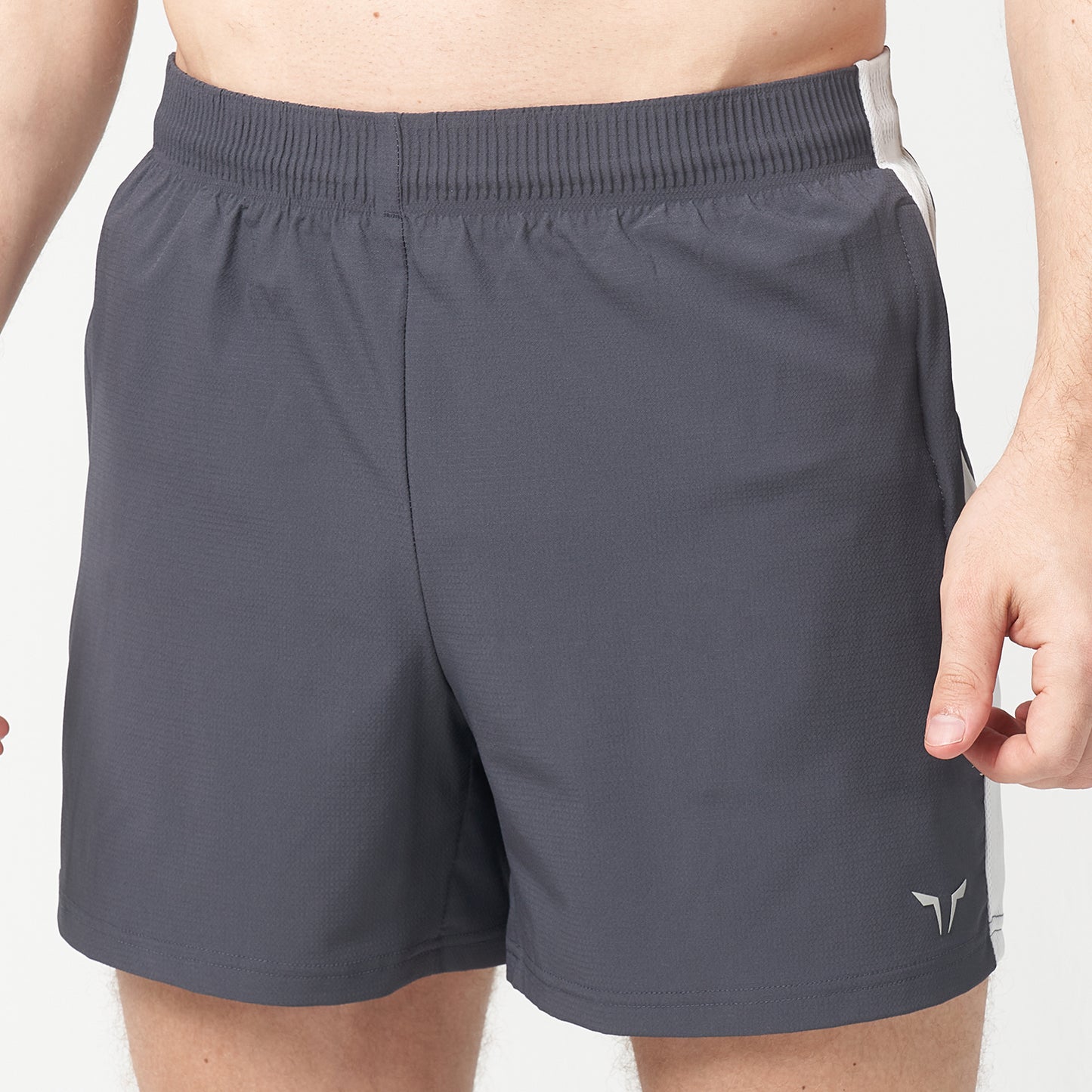 squatwolf-gym-wear-lab360-5-inch-superstretch shorts-grey-workout-short-for-men