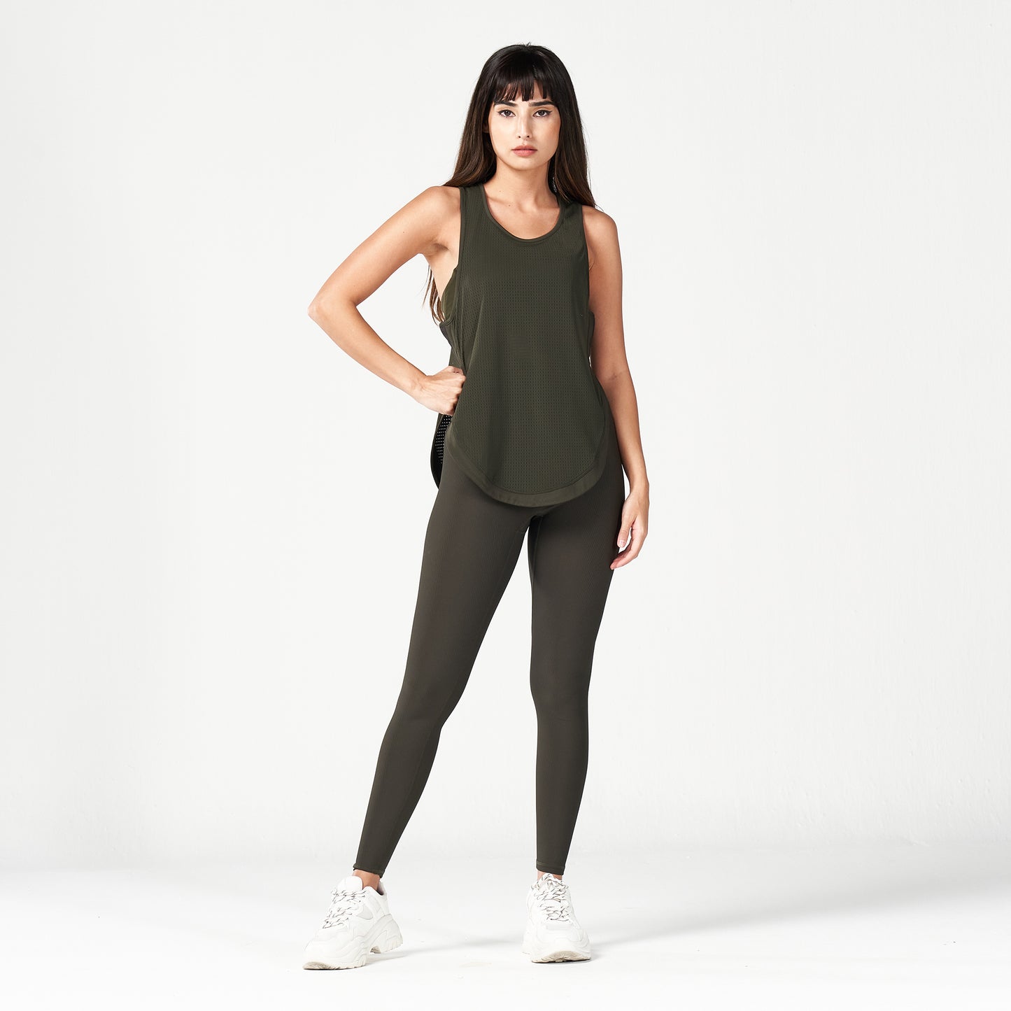 squatwolf-workout-clothes-code-all-day-tank-khaki-gym-tank-tops-for-women