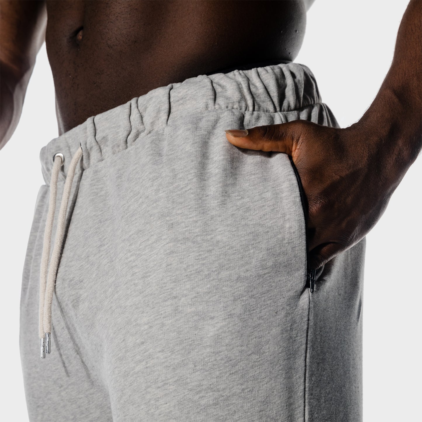 squatwolf-gym-pants-golden-era-joggers-light-grey-marl-workout-clothes-for-men