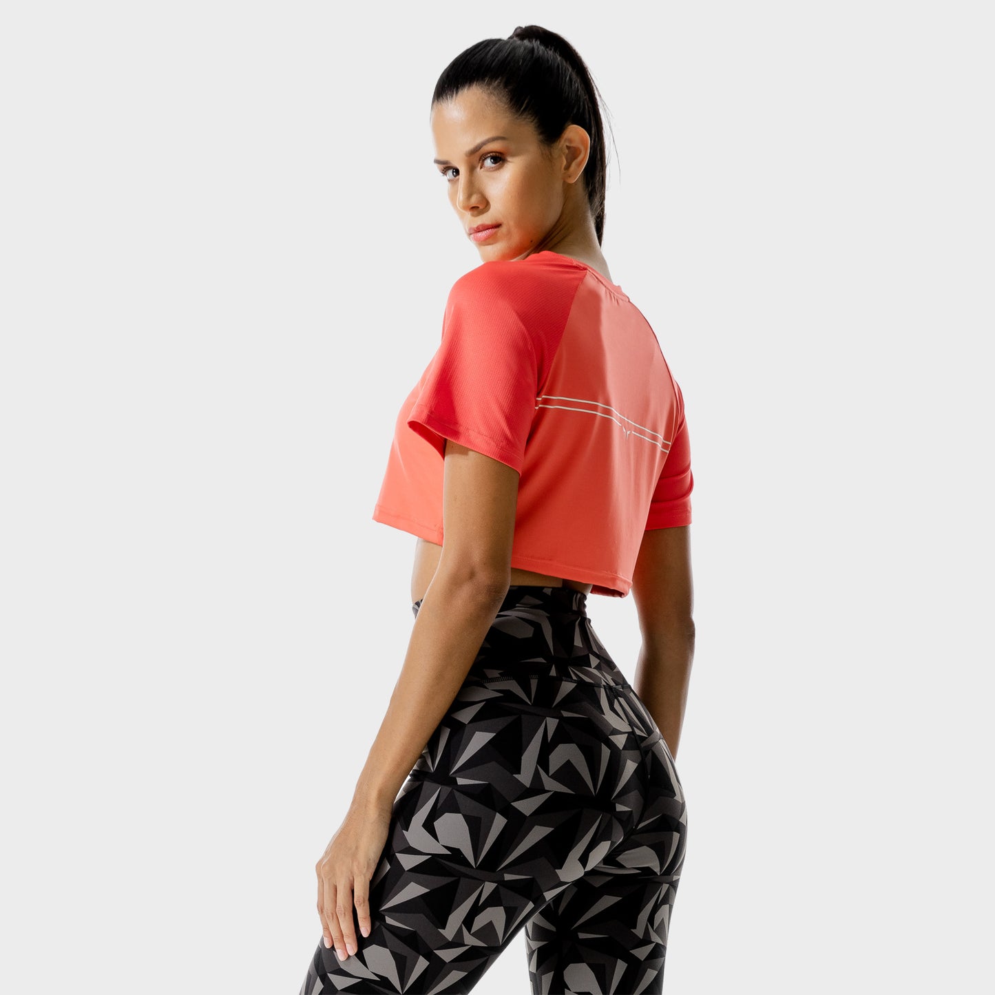 squatwolf-gym-t-shirts-for-women-lab-360-crop-tee-hot-coral-workout-clothes