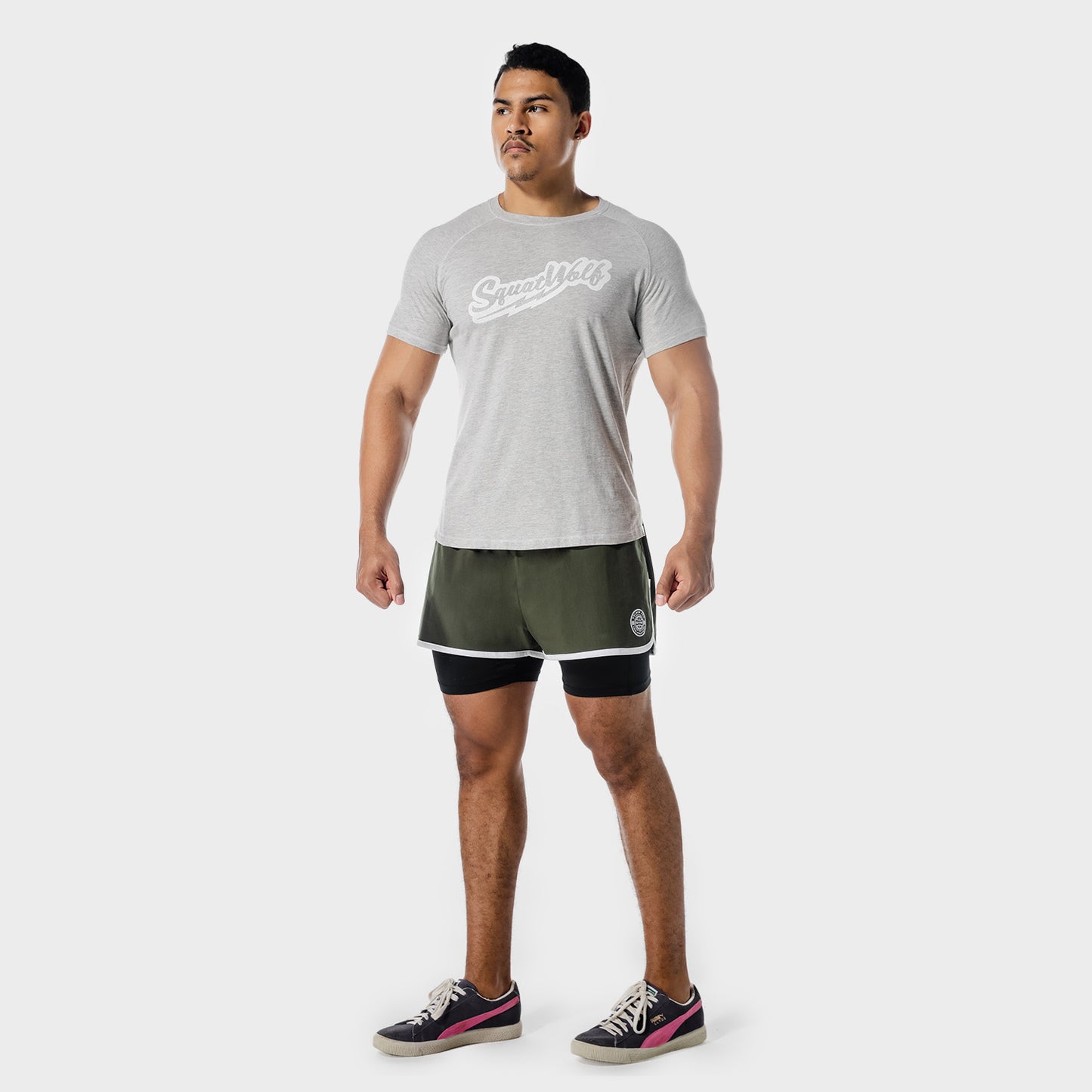 squatwolf-gym-t-shirts-golden-era-one-up-t-shirt-light-grey-marl-workout-clothes-for-men