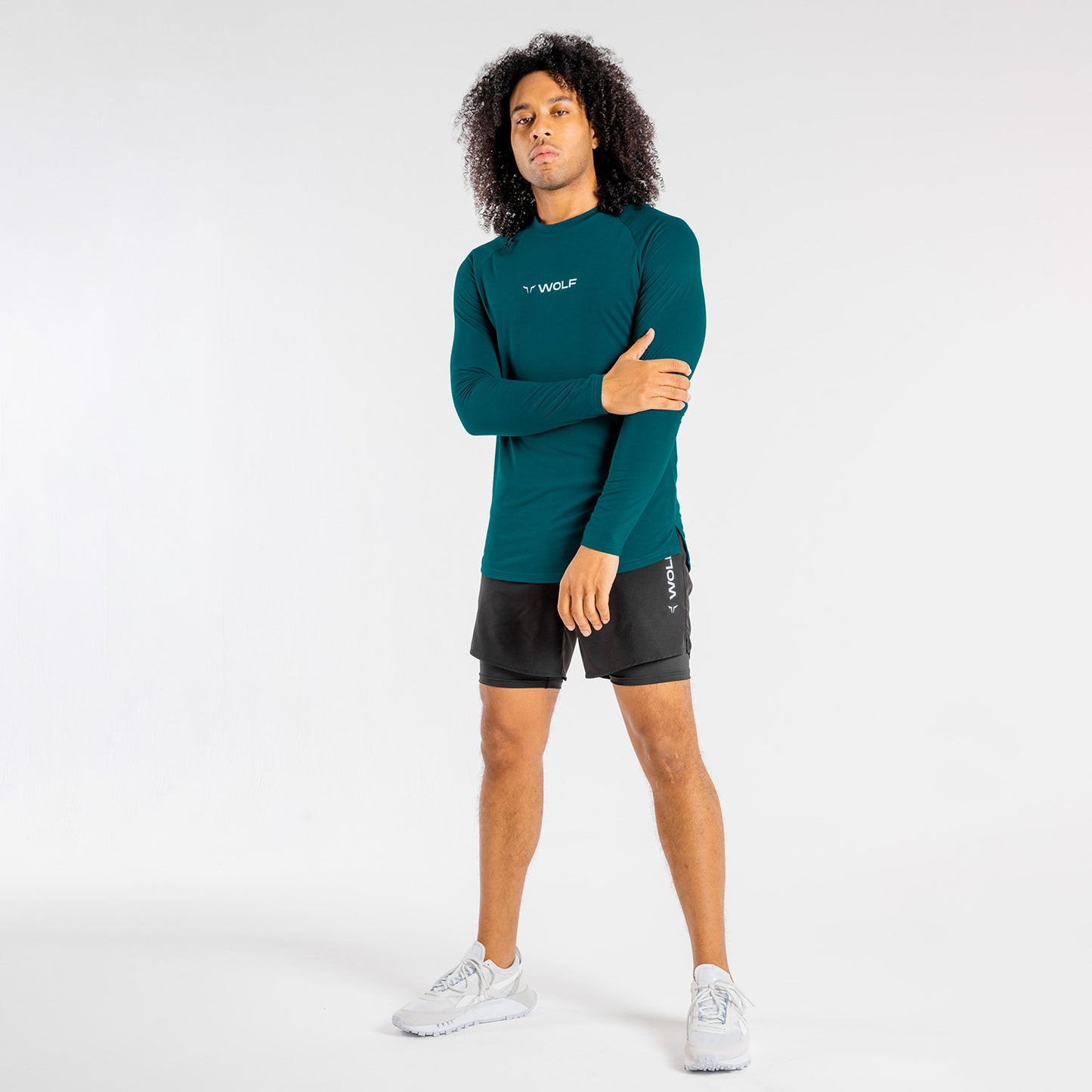 squatwolf-workout-shirts-for-men-primal-long-sleeve-tee-teal-gym-wear