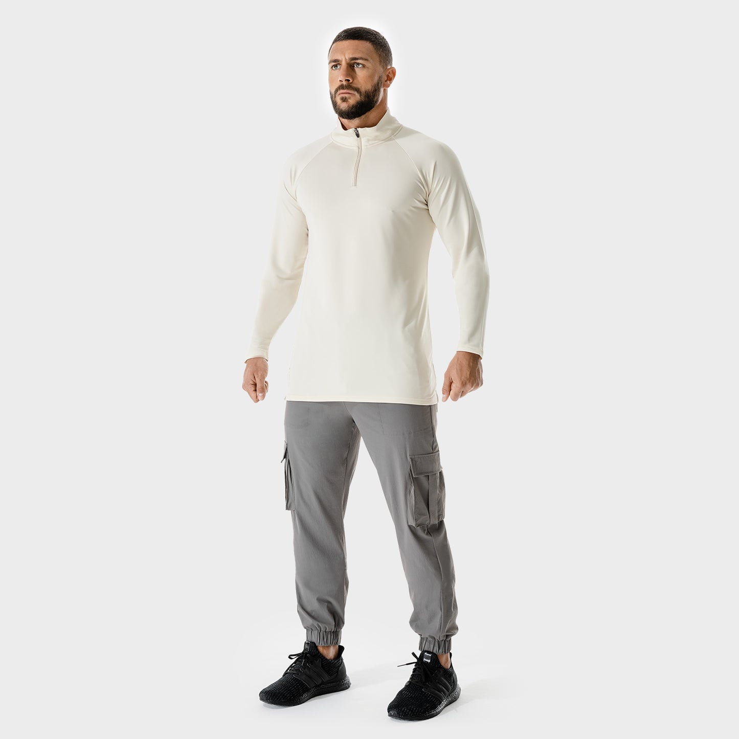 squatwolf-running-tops-code-run-the-city-top-ecru-gym-clothes-for-men