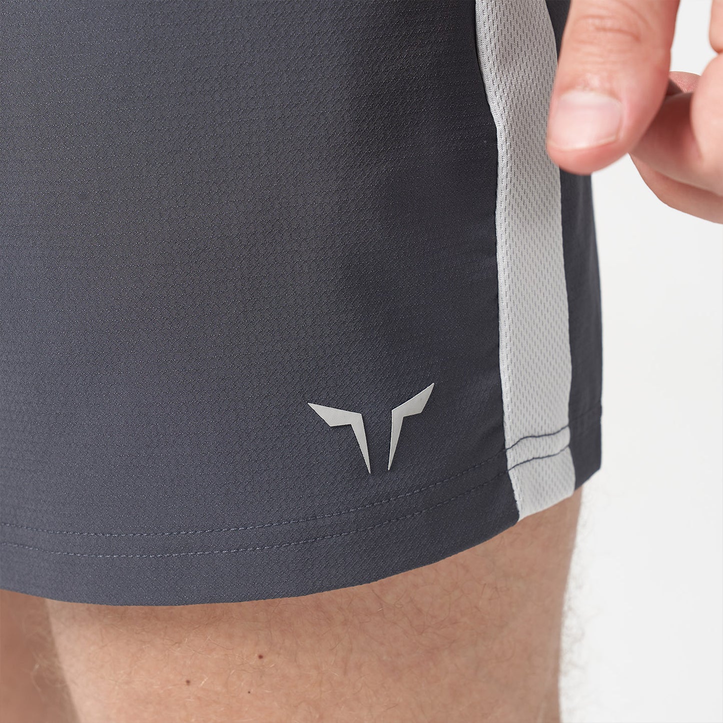 squatwolf-gym-wear-lab360-5-inch-superstretch shorts-grey-workout-short-for-men