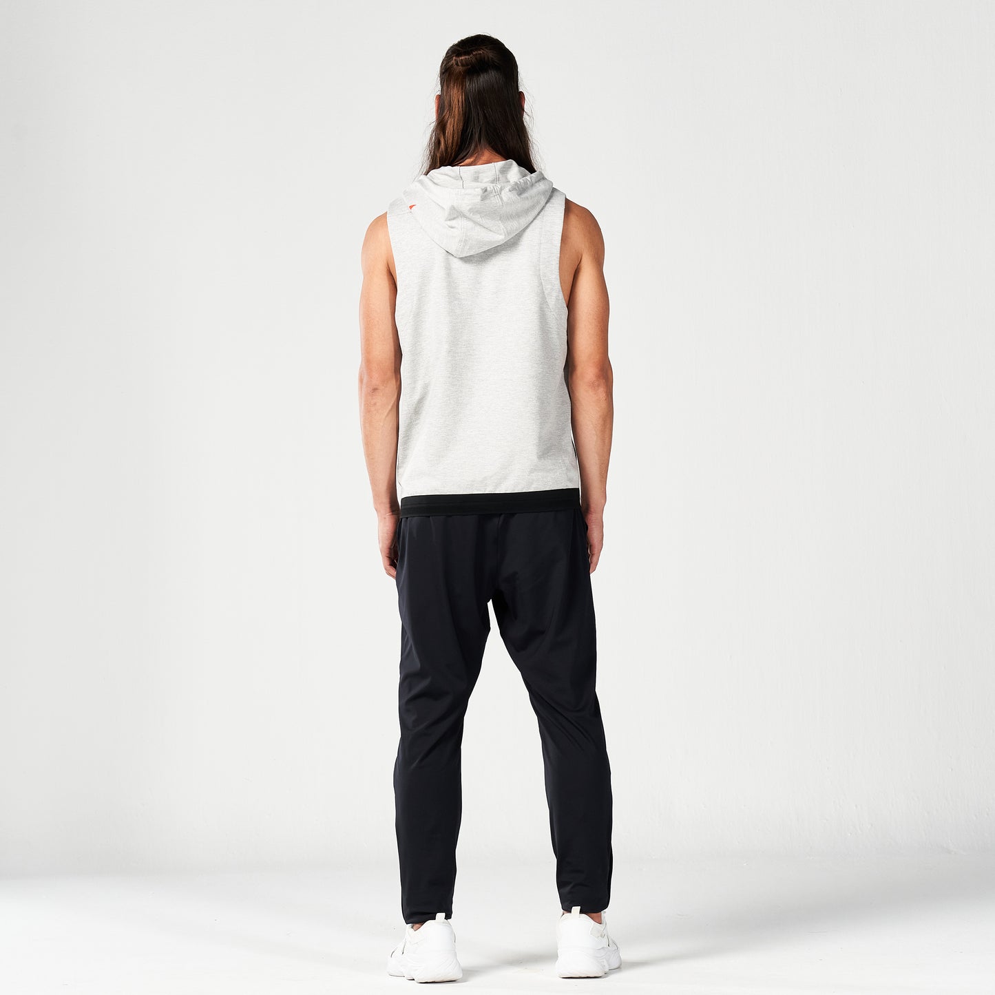 squatwolf-gym-wear-code-hooded-tank-grey-marl-workout-tank-tops-for-men