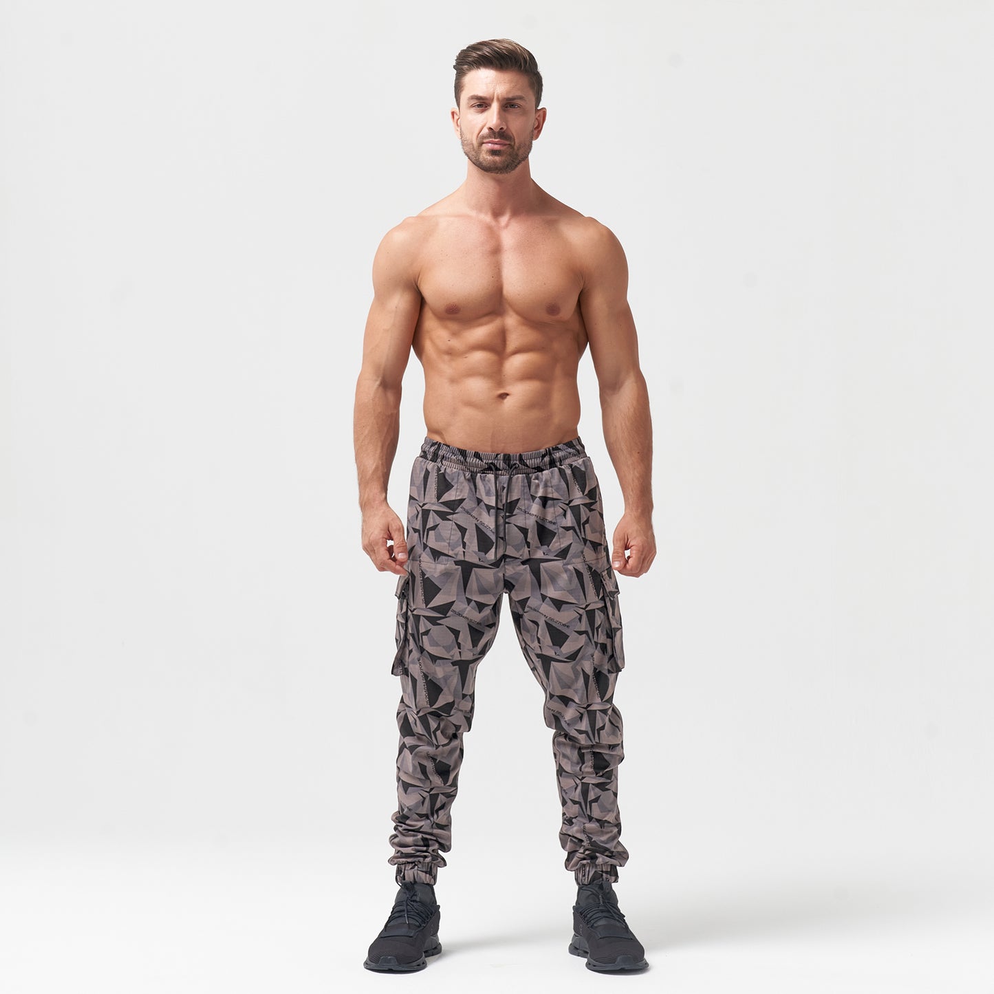 squatwolf-gym-wear-code-camo-cargo-pants-black-workout-pants-for-men