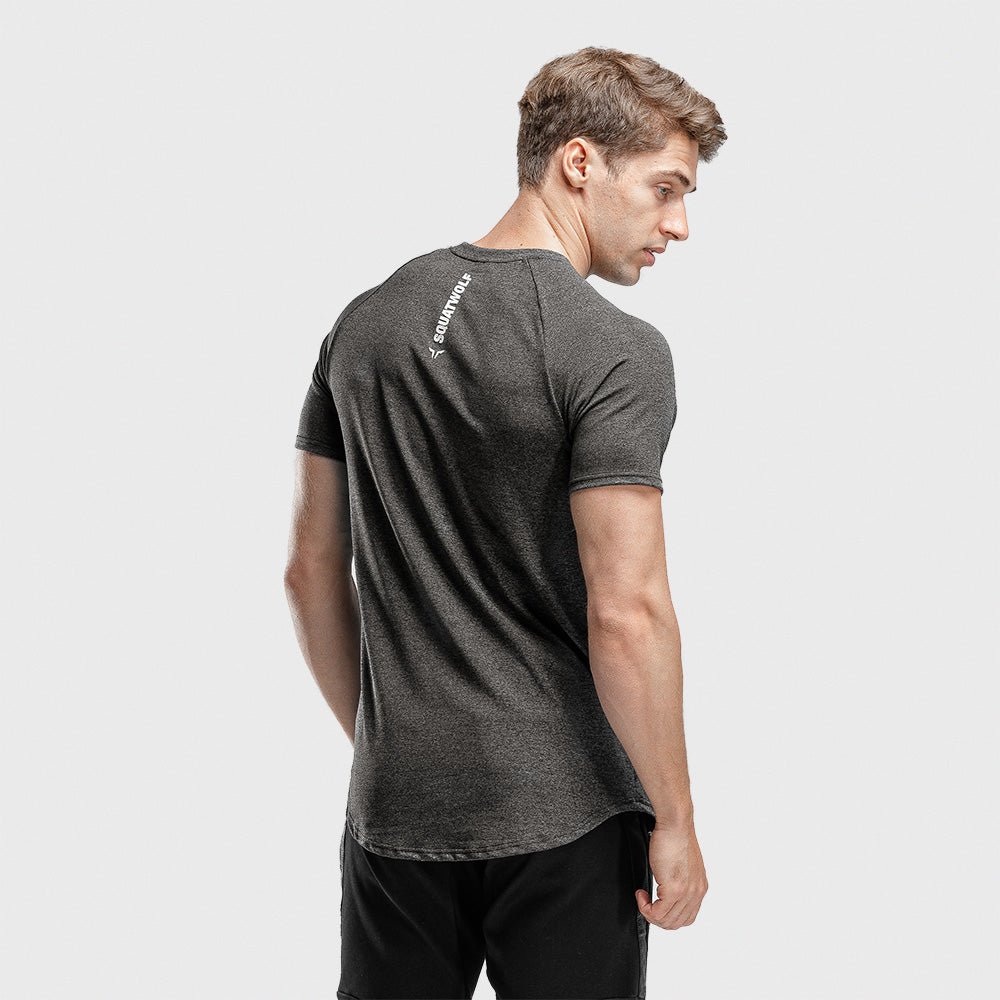 squatwolf-workout-shirts-for-men-melange-tee-brown-gym-wear