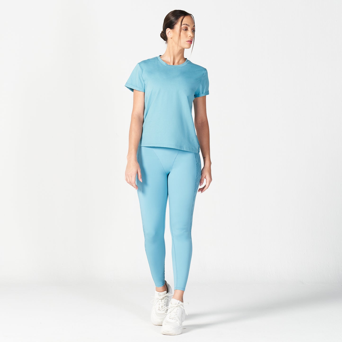squatwolf-workout-clothes-core-wild-panel-relaxed-tee-blue-gym-t-shirts-for-women