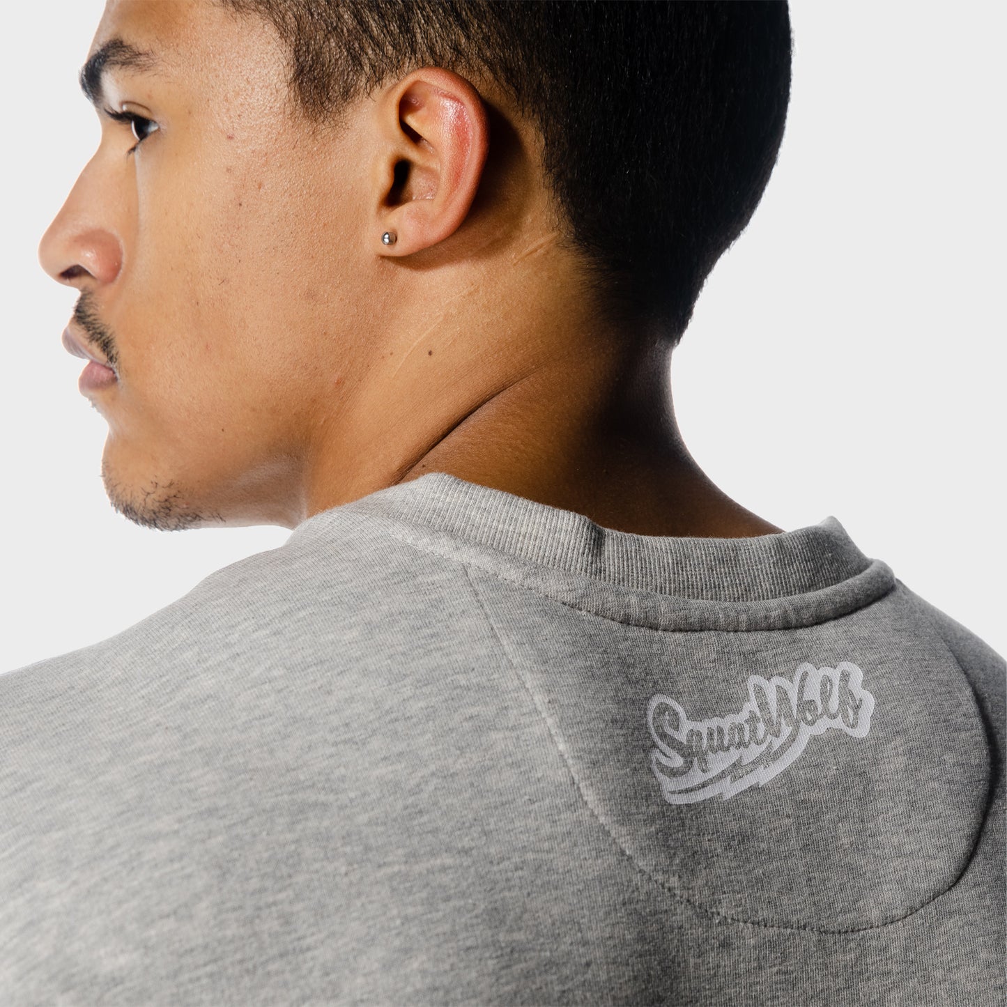 squatwolf-gym-t-shirts-golden-era-oversized-crew-t-shirt-light-grey-marl-workout-clothes-for-men