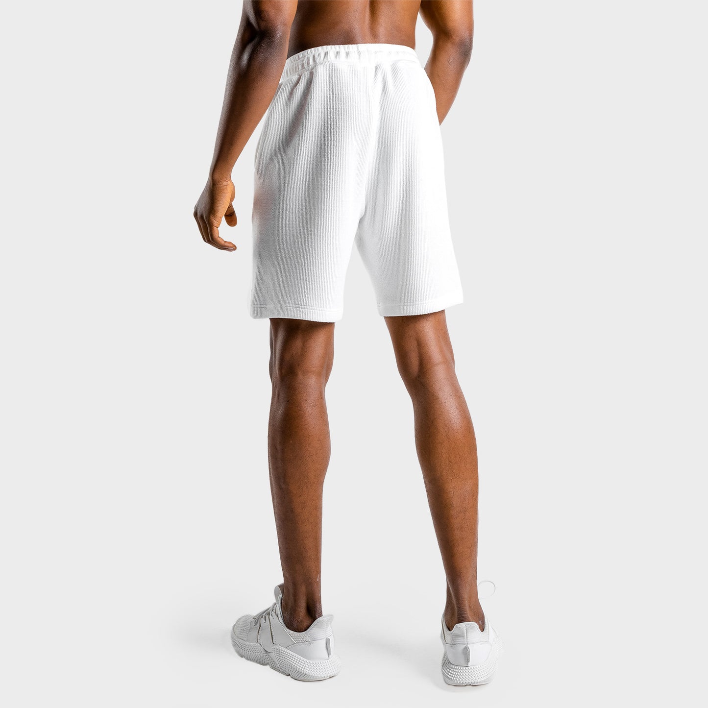 squatwolf-workout-short-for-men-luxe-shorts-white-gym-wear