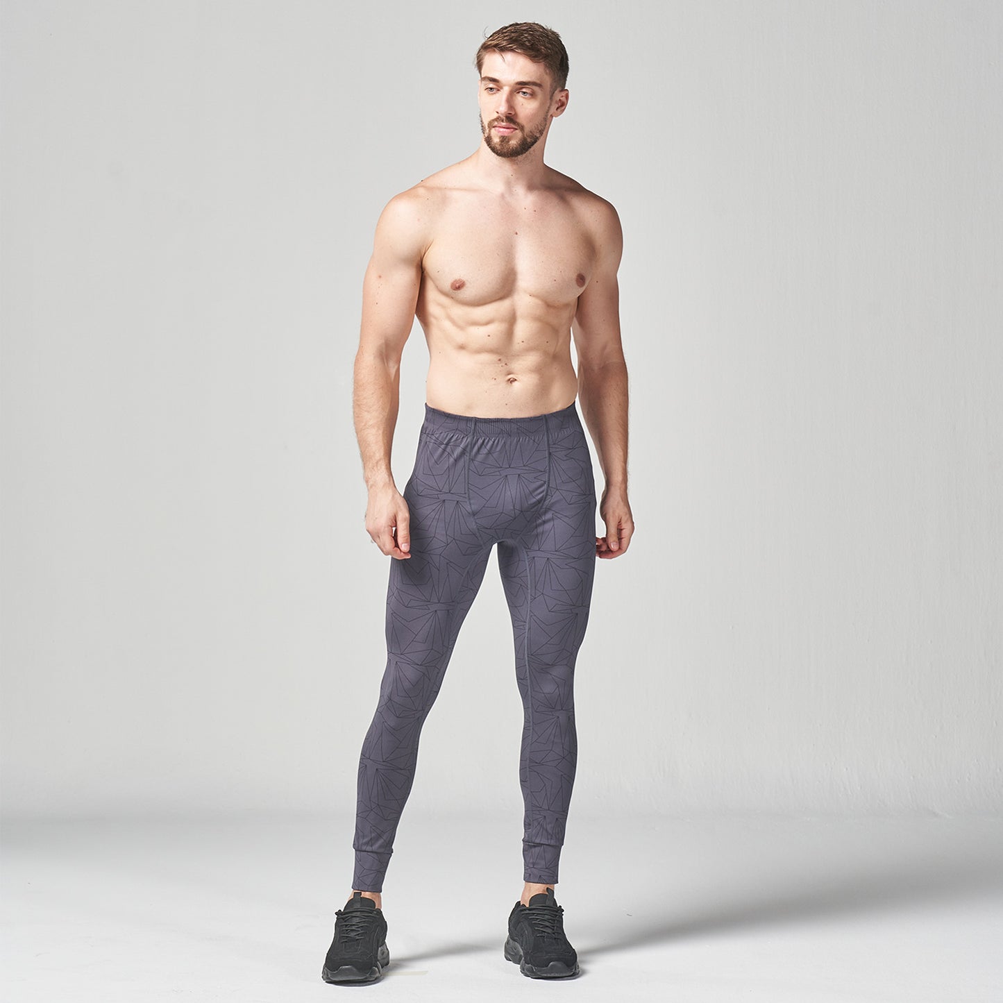 squatwolf-gym-wear-lab360-printed-impact-tights-black-workout leggings/tights-for-men