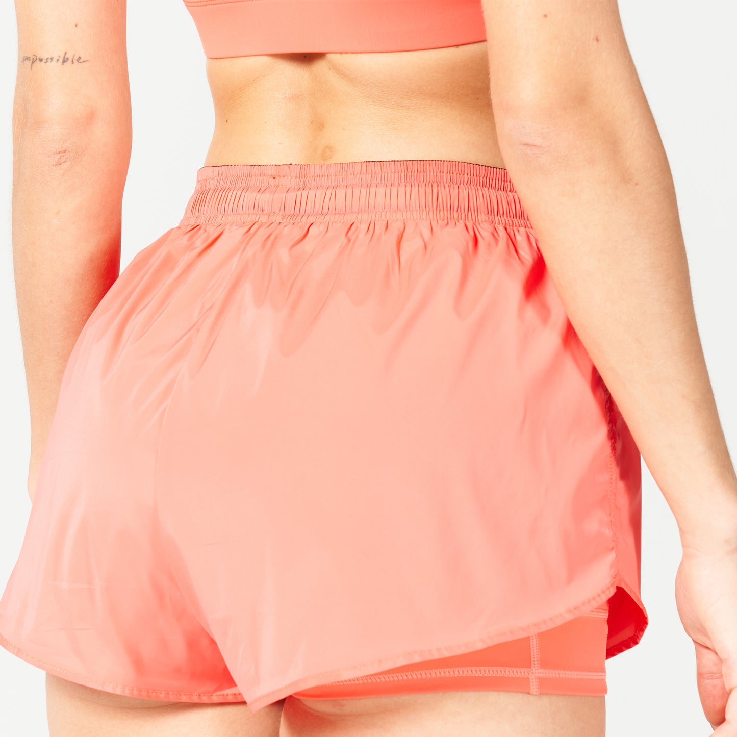 squatwolf-workout-clothes-glaze-2-in-1-shorts-hot-coral-gym-shorts-for-women