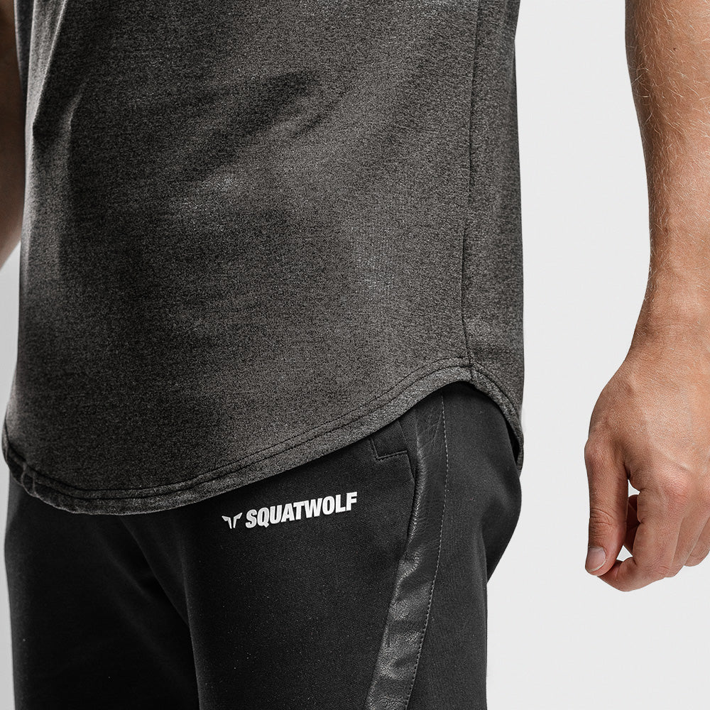 squatwolf-workout-shirts-for-men-melange-tee-brown-gym-wear