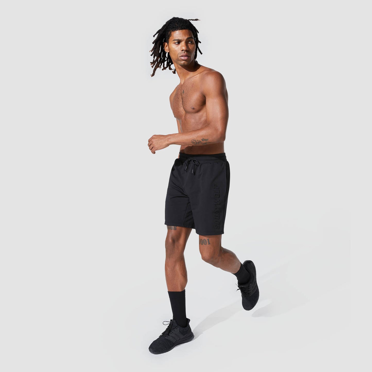 squatwolf-gym-wear-graphic-wordmark-jogger-shorts-black-workout-shorts-for-men