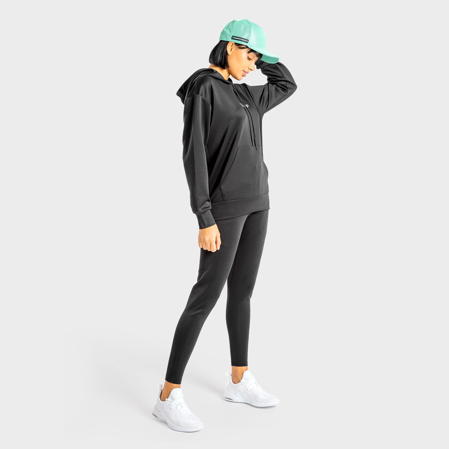 squatwolf-workout-cap-for-men-primal-baseball-cap-turquoise-gym-wear