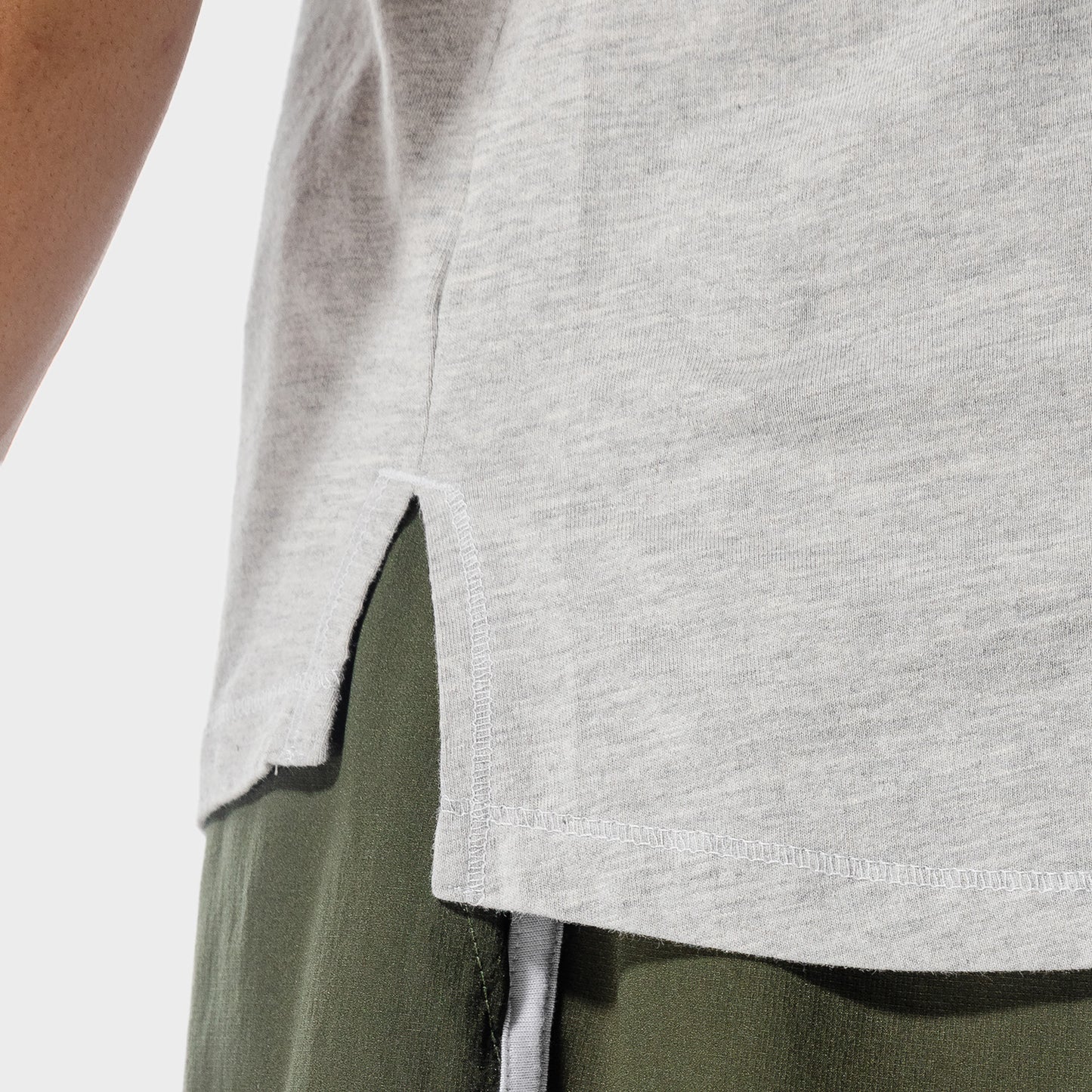 squatwolf-gym-t-shirts-golden-era-one-up-t-shirt-light-grey-marl-workout-clothes-for-men