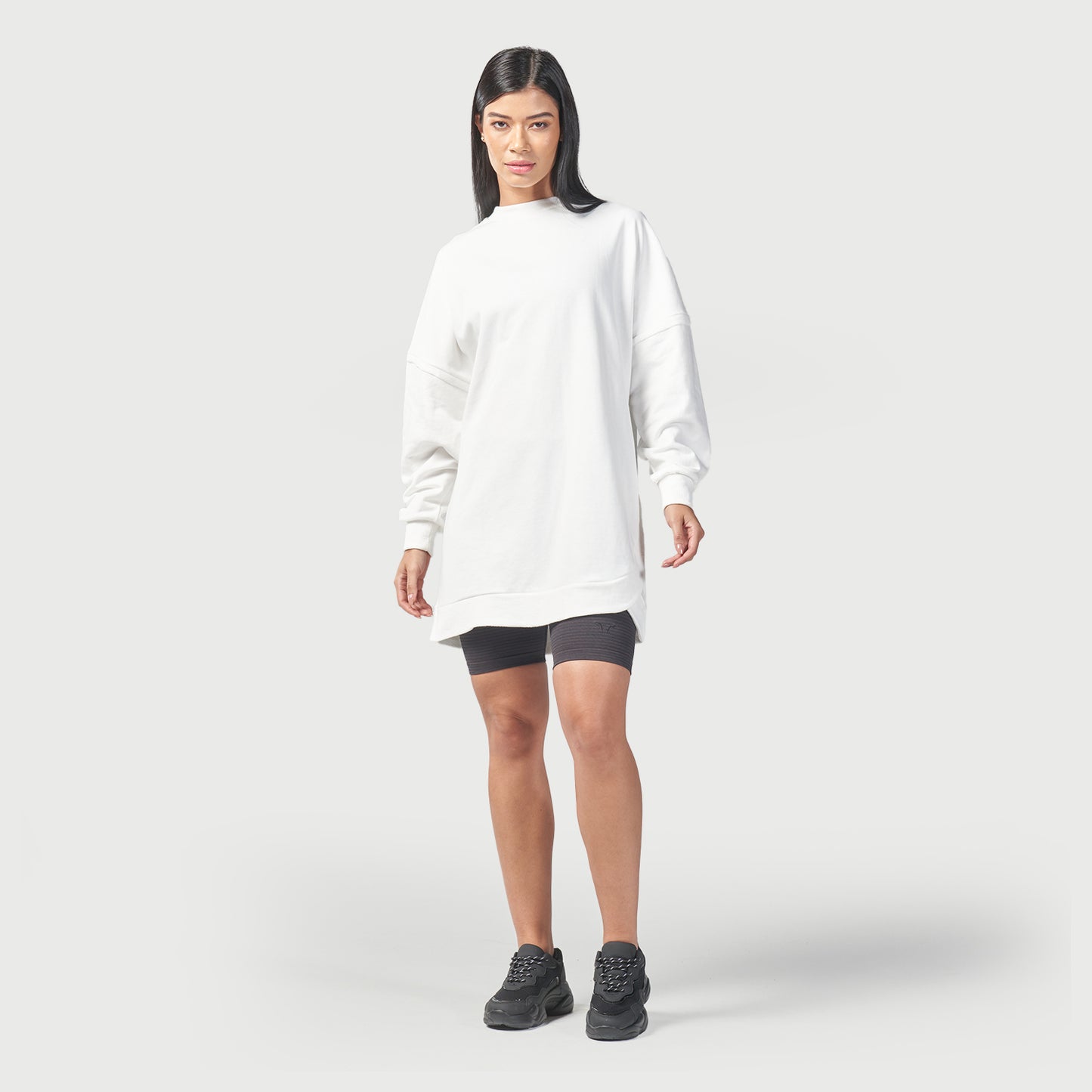 squatwolf-workout-clothes-infinity-relaxed-fit-dress-blanc-de-blanc-gym-t-shirts-for-women