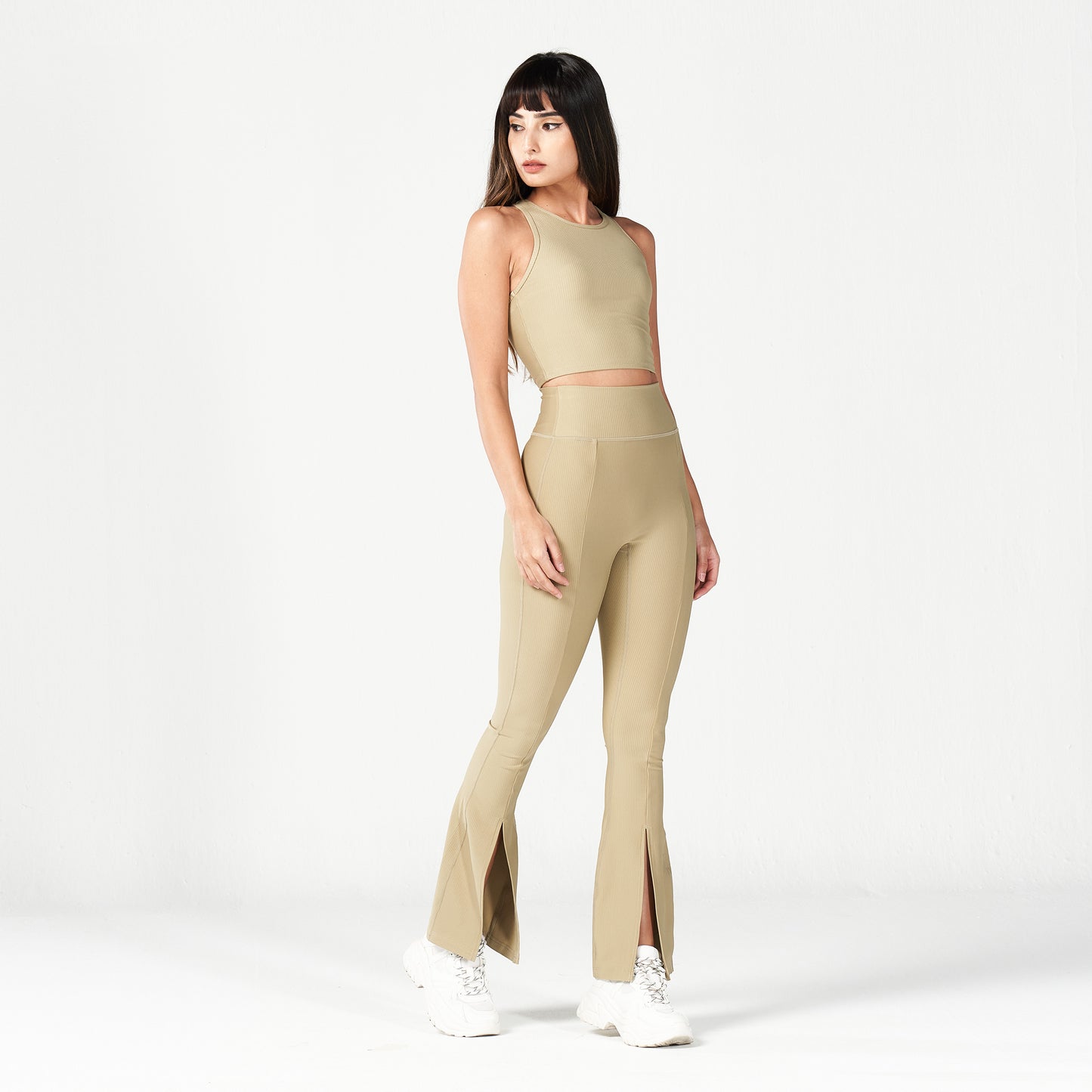 squatwolf-workout-clothes-code-flare-it-up-trousers-sand-gym-pants-for-women
